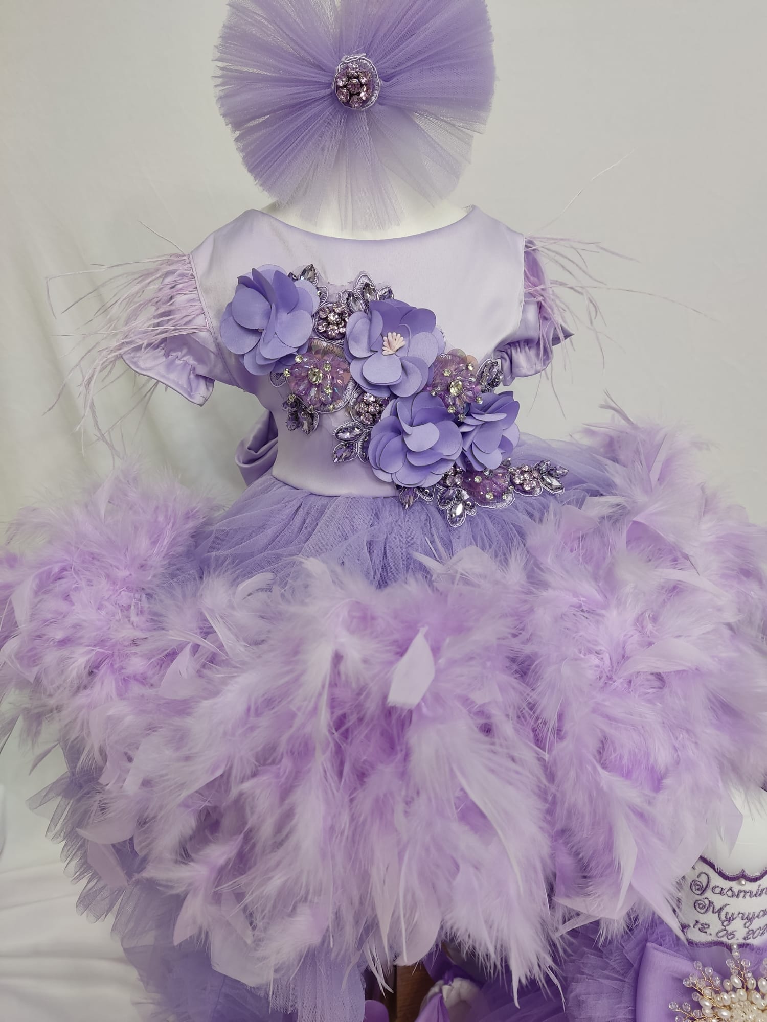 Trusou botez complet fetita - lila Purple Dream