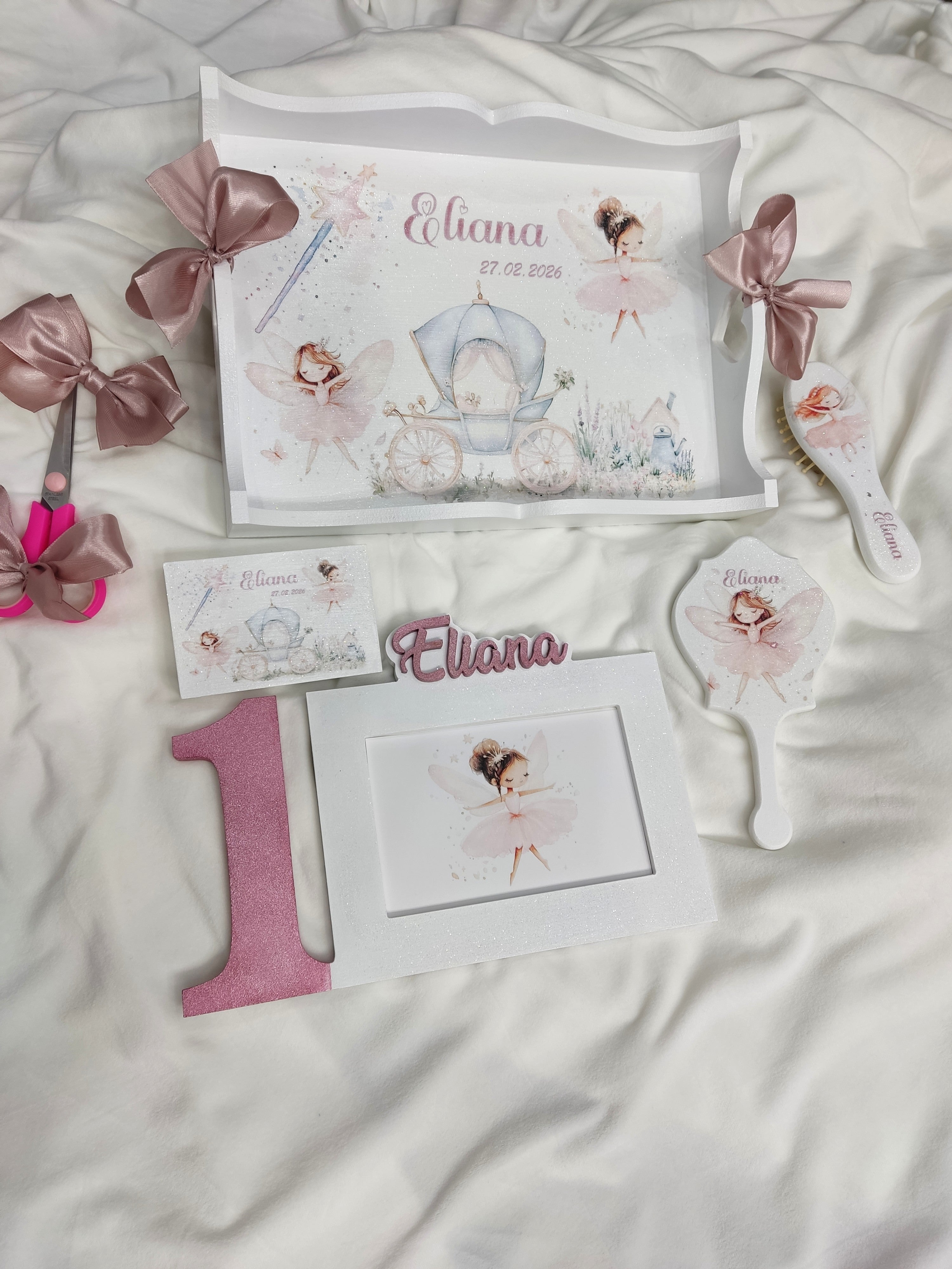 Set de mot personalizat fetita - zane