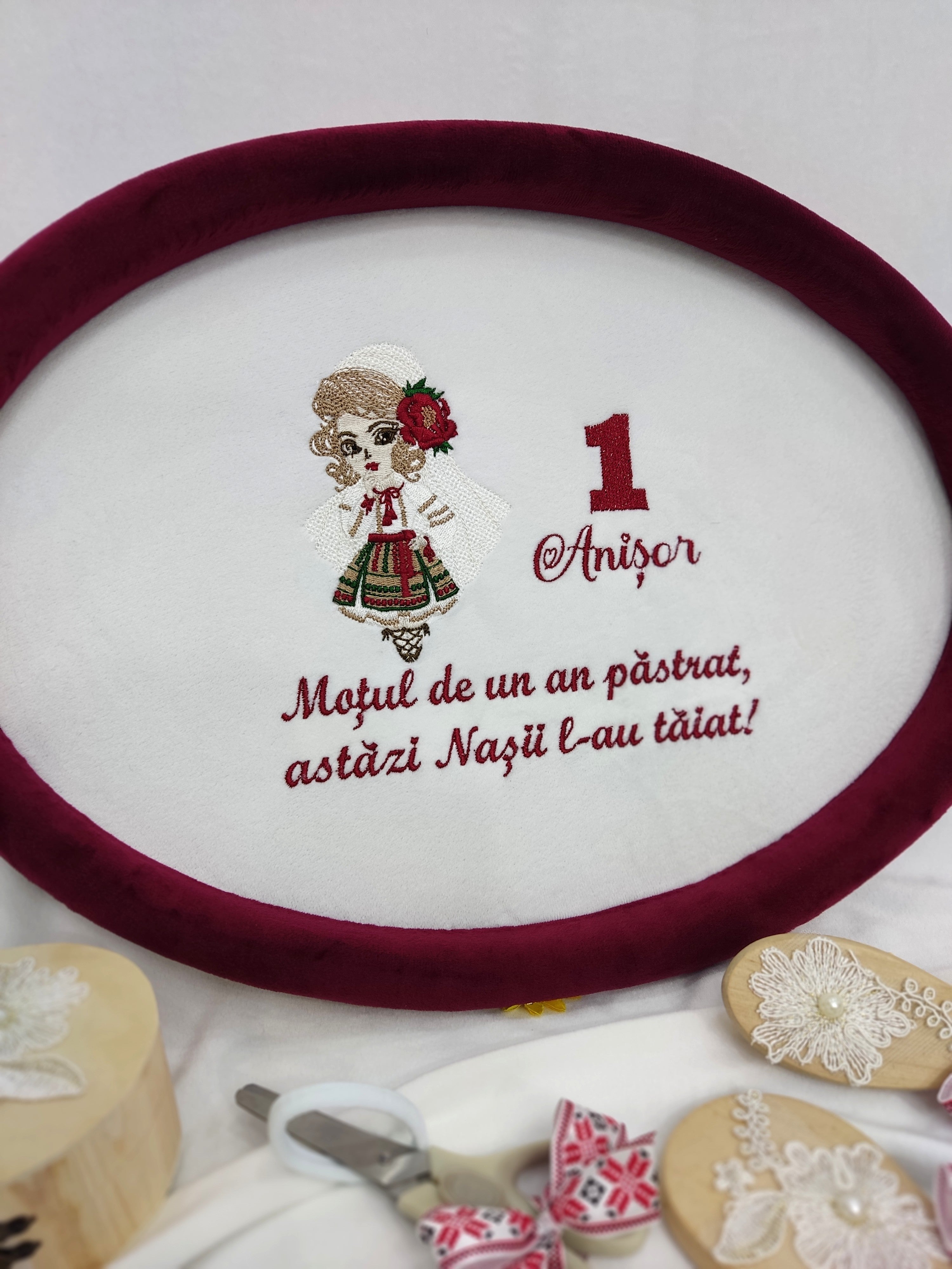 Set mot personalizat fetita  - traditional