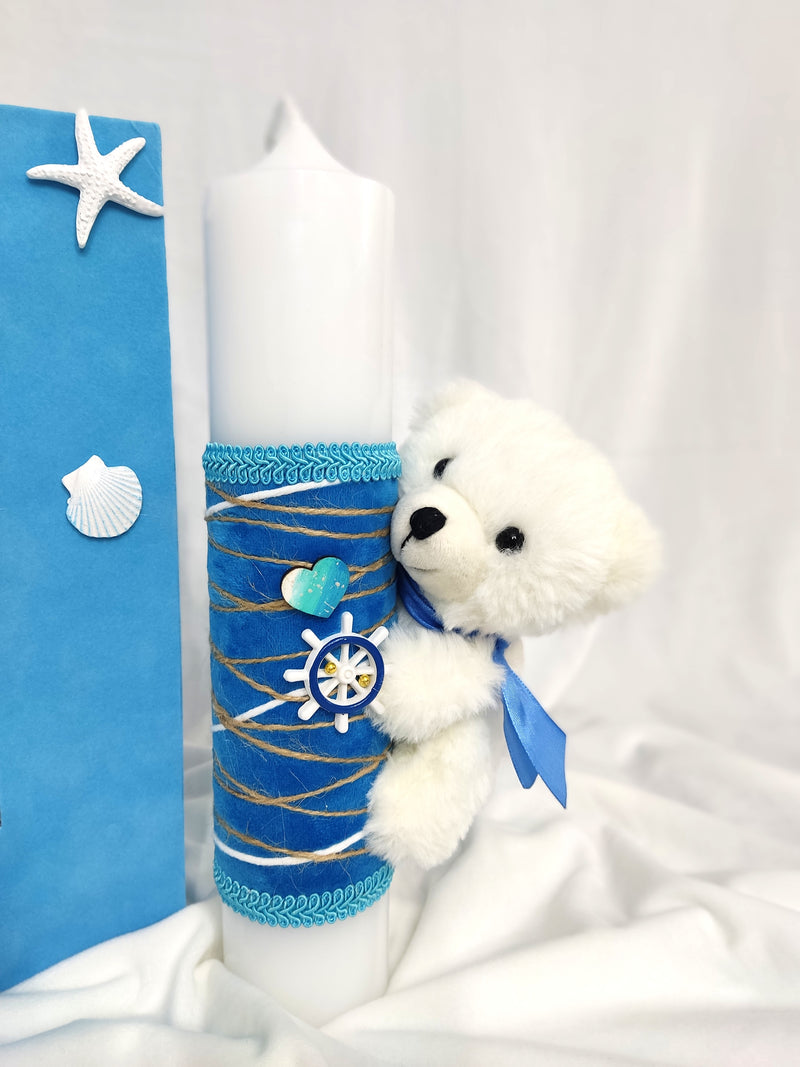 Trusou botez baiat - ursuletul marinar