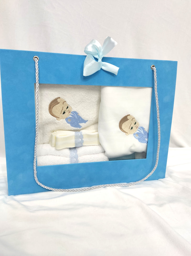 Trusou botez baiat baby boss - 7 piese