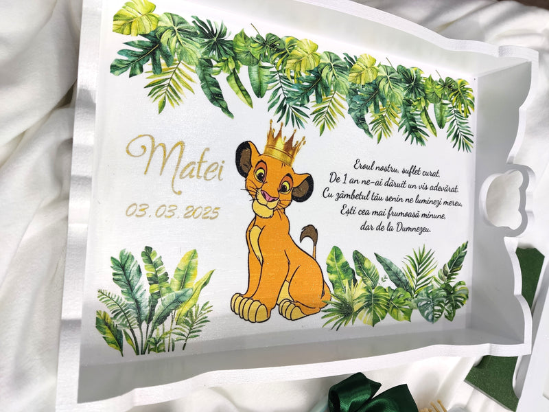 Set de mot personalizat baiat - Simba