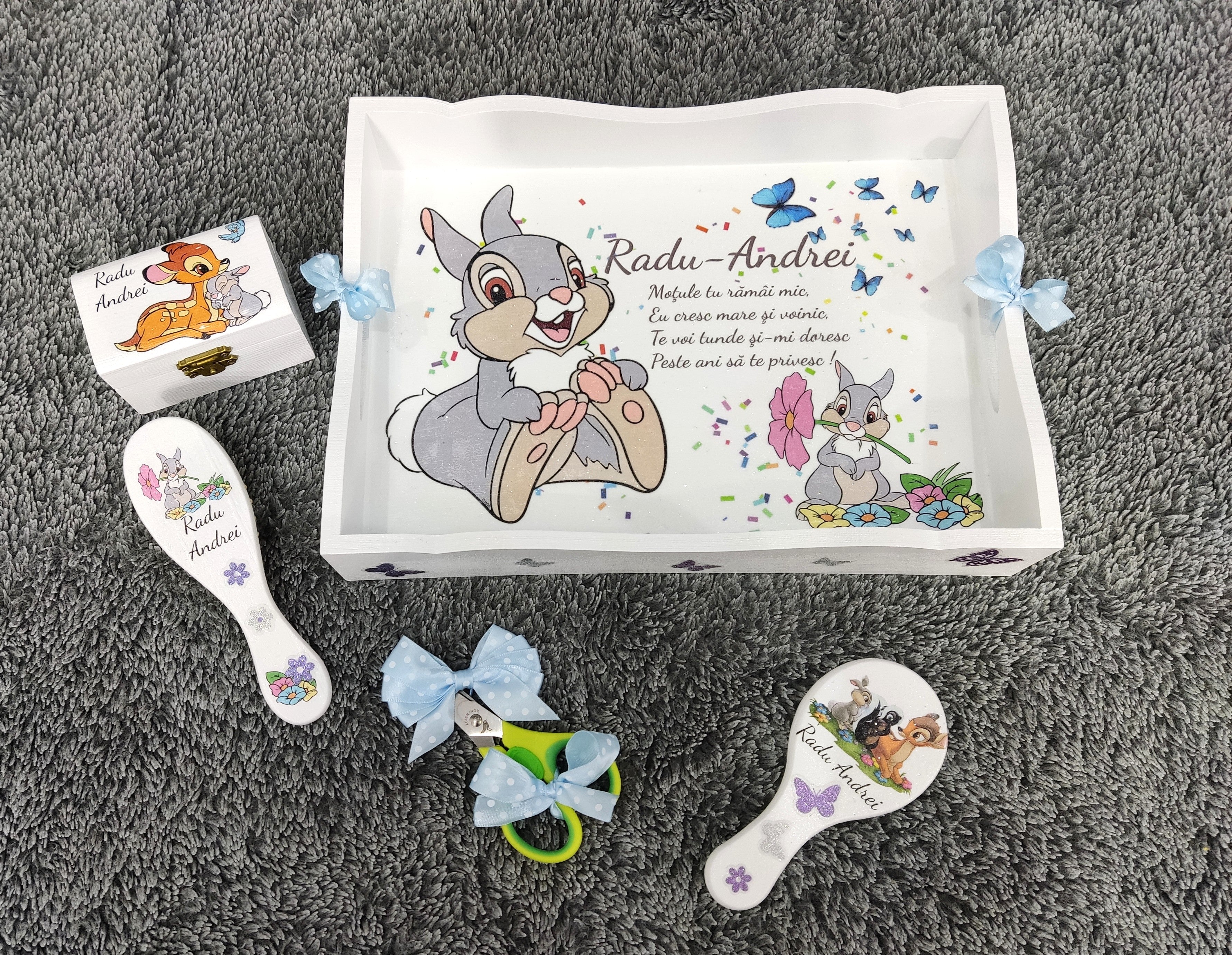 Set de mot personalizat baiat - bocanila