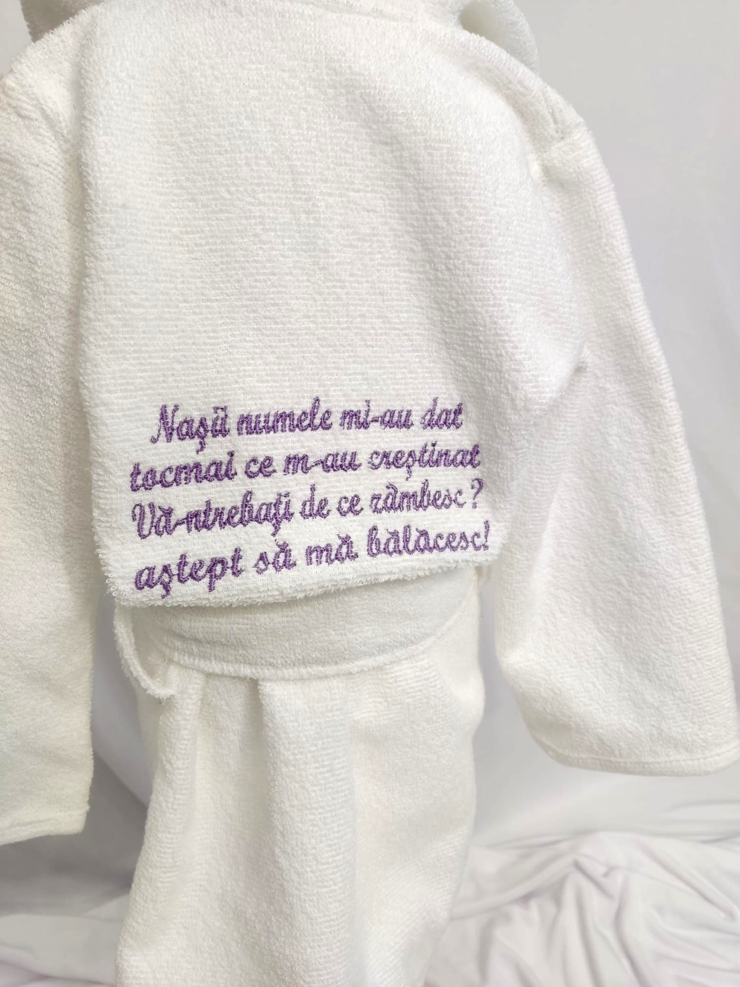 Set personalizat Minnie Purple - Prima baita cu nasii