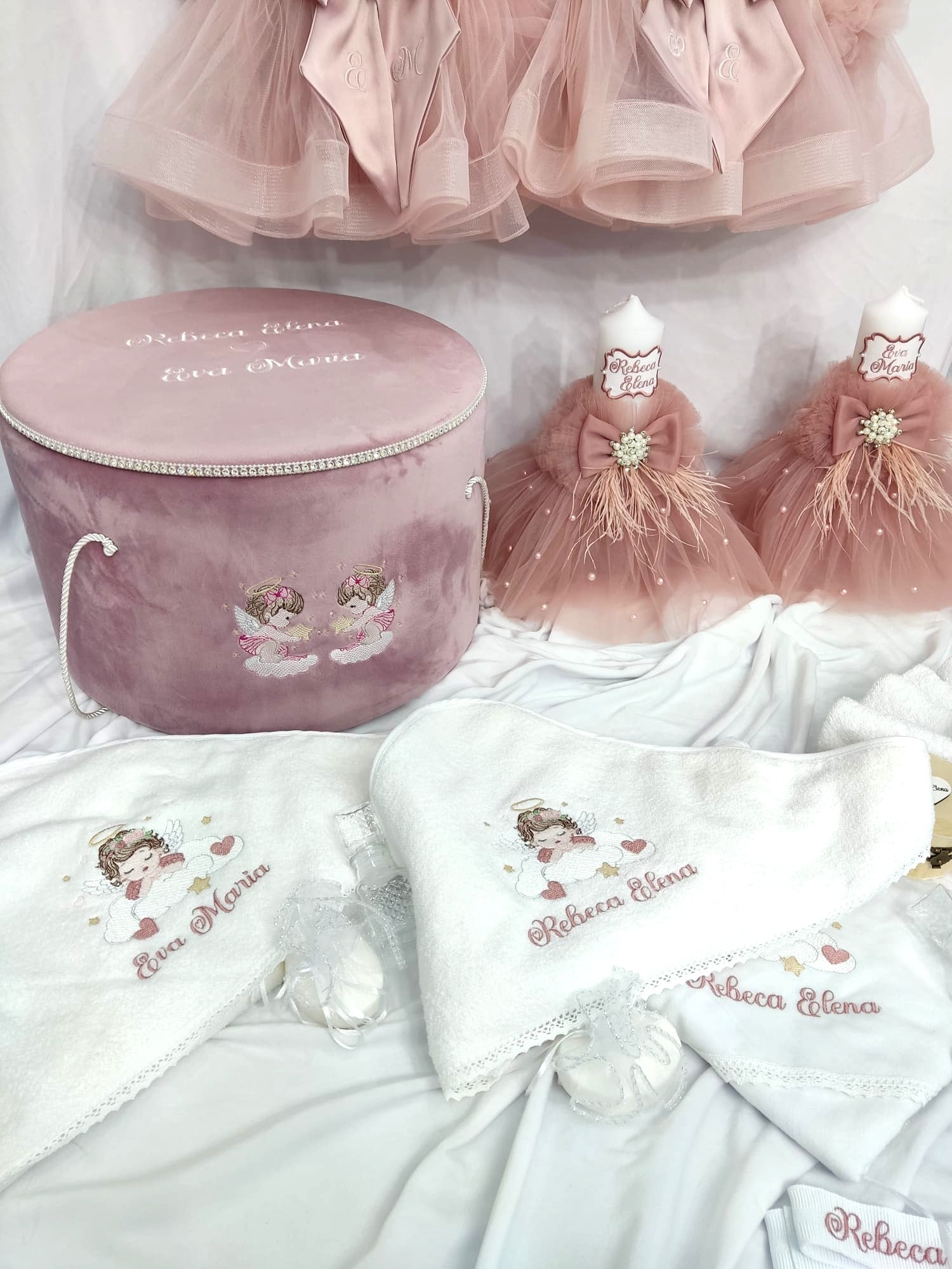 Trusou gemene roz pudra - Angels