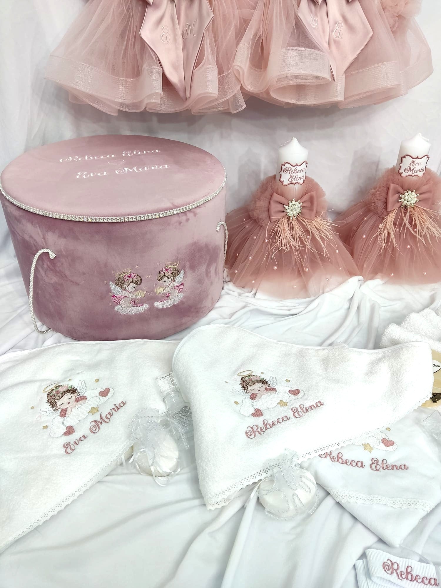 Trusou gemene roz pudra - Angels