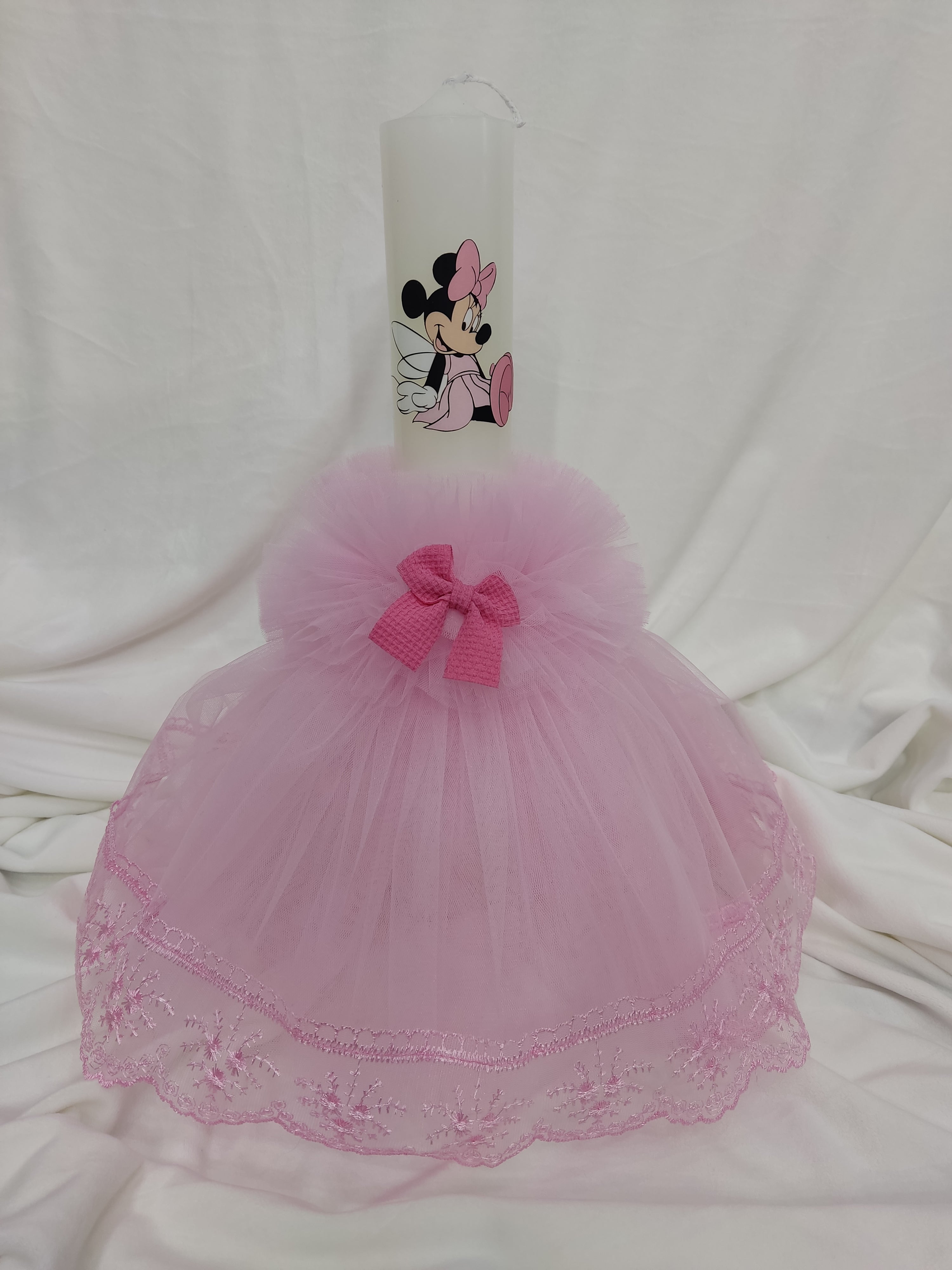 LUMANARE BOTEZ MINNIE CU ROCHITA