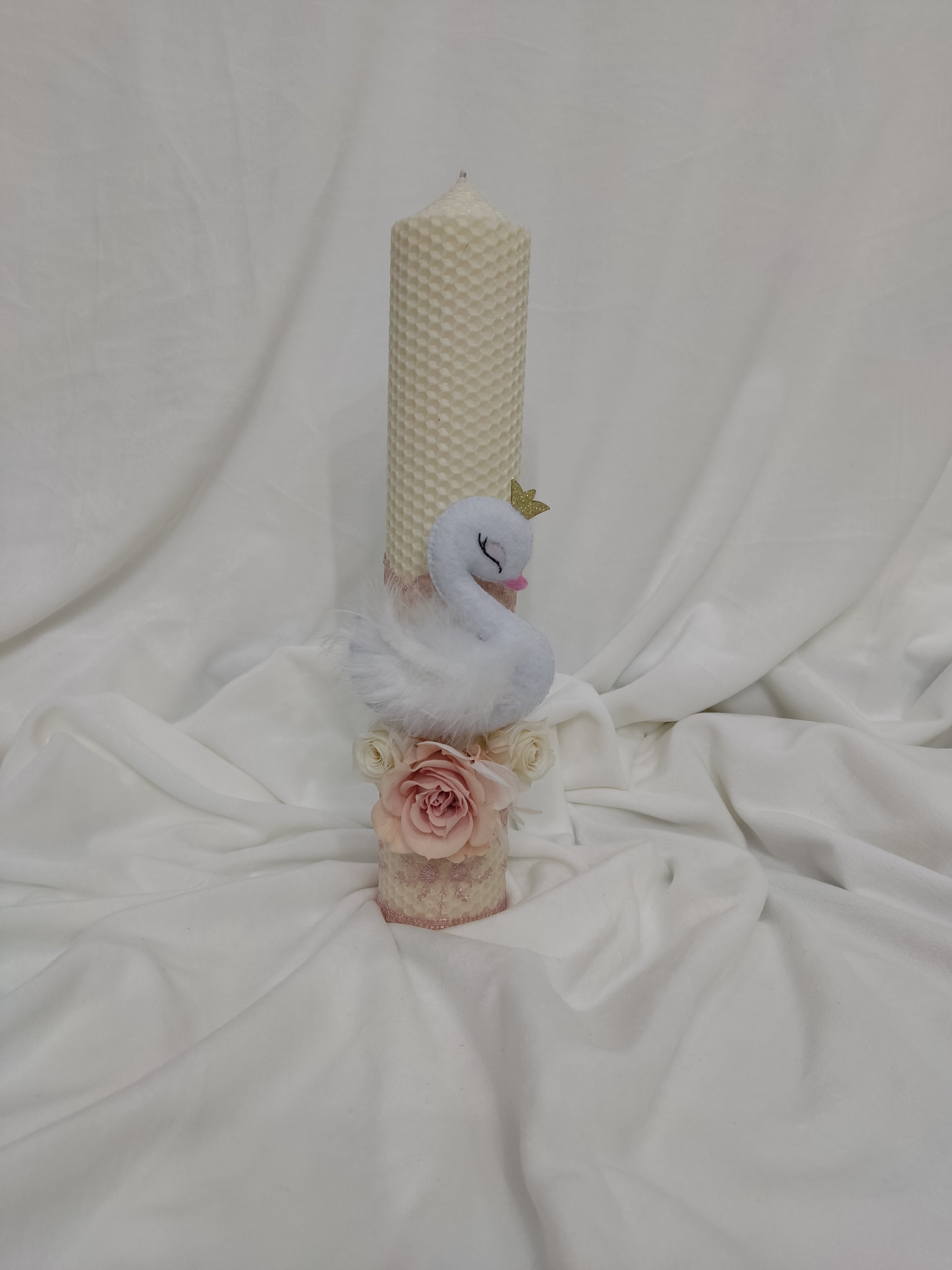 LUMANARE PERSONALIZATA FETITA – TEMATICA LEBADA