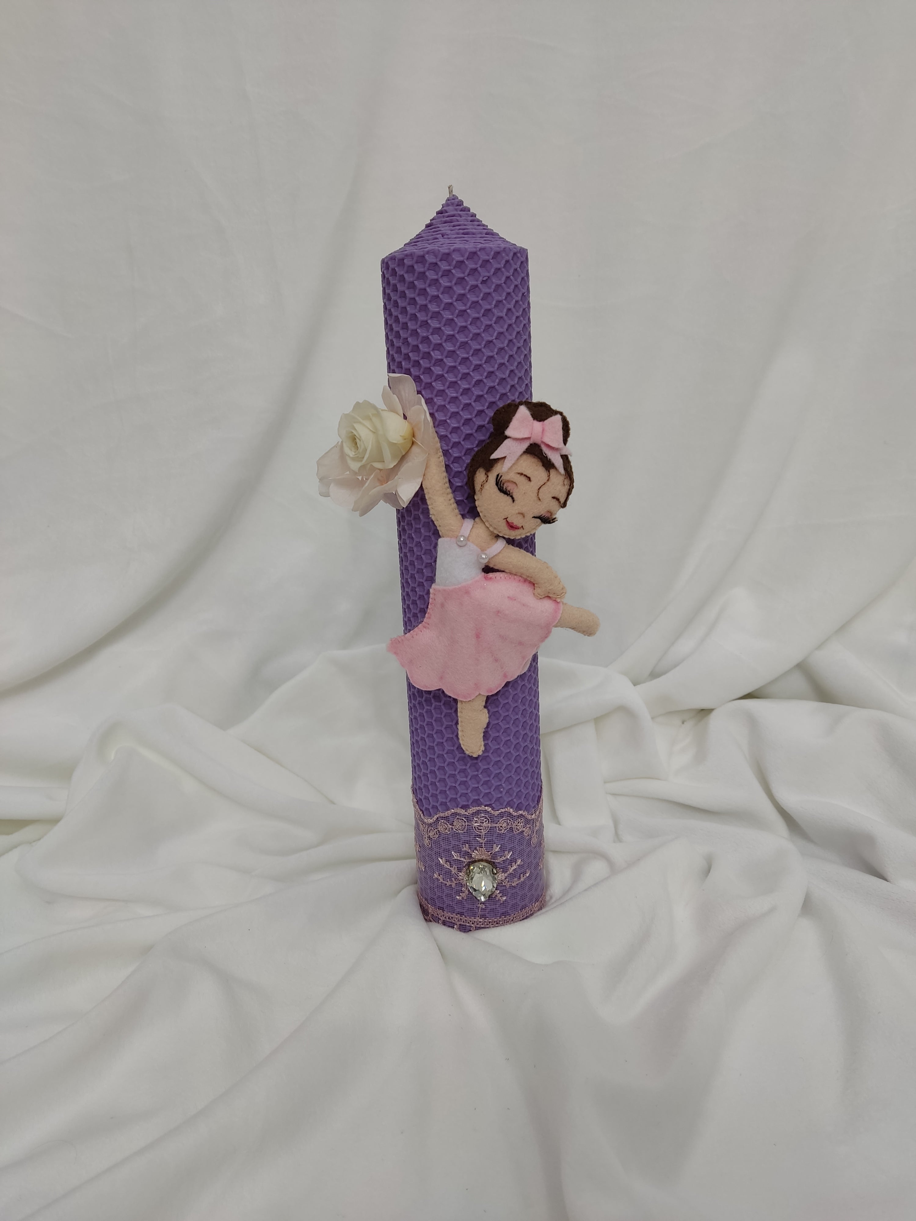 LUMANARE BOTEZ TIP FAGURE TEMATICA BALERINA