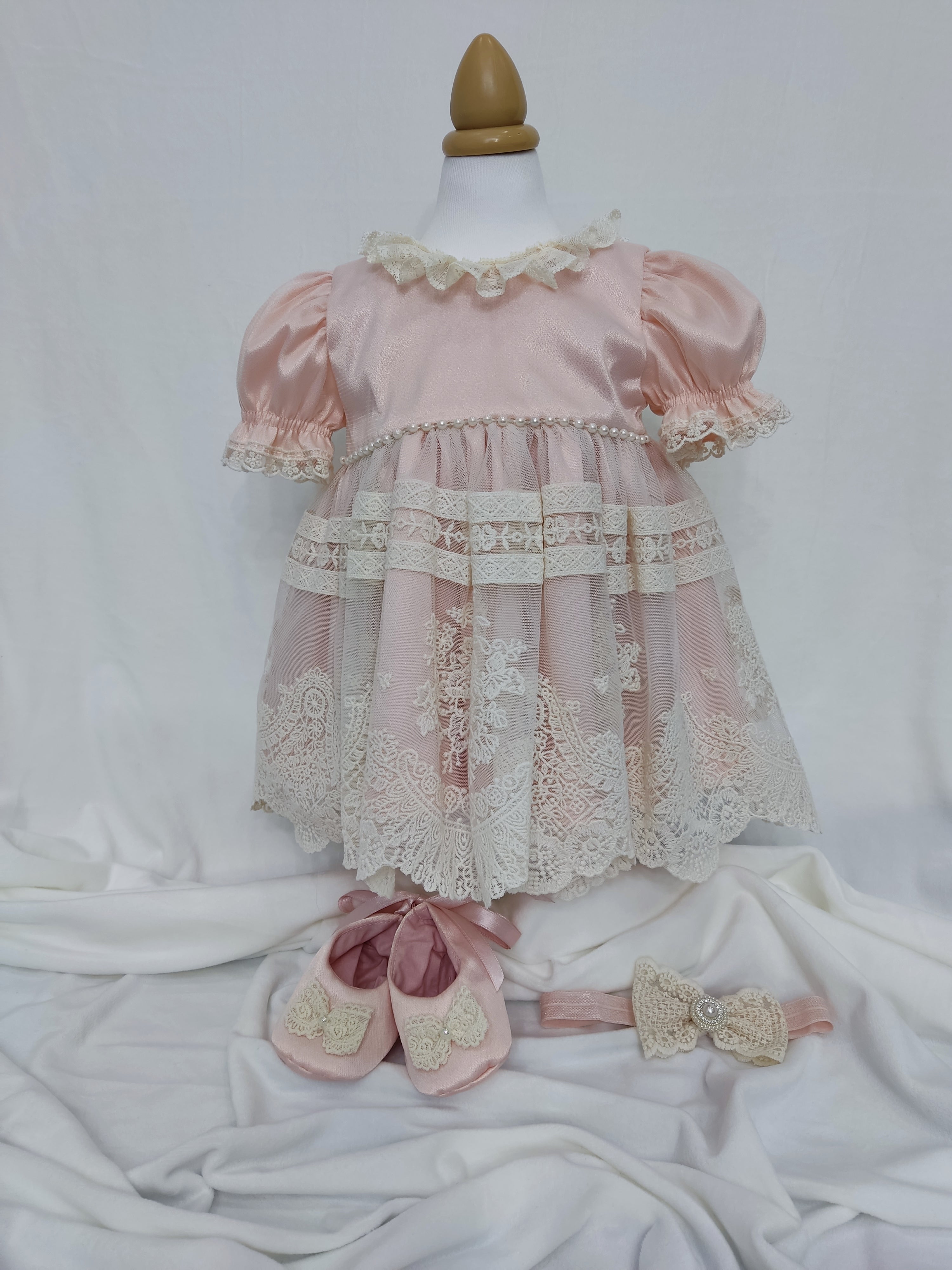 Rochita de botez Cony - roz