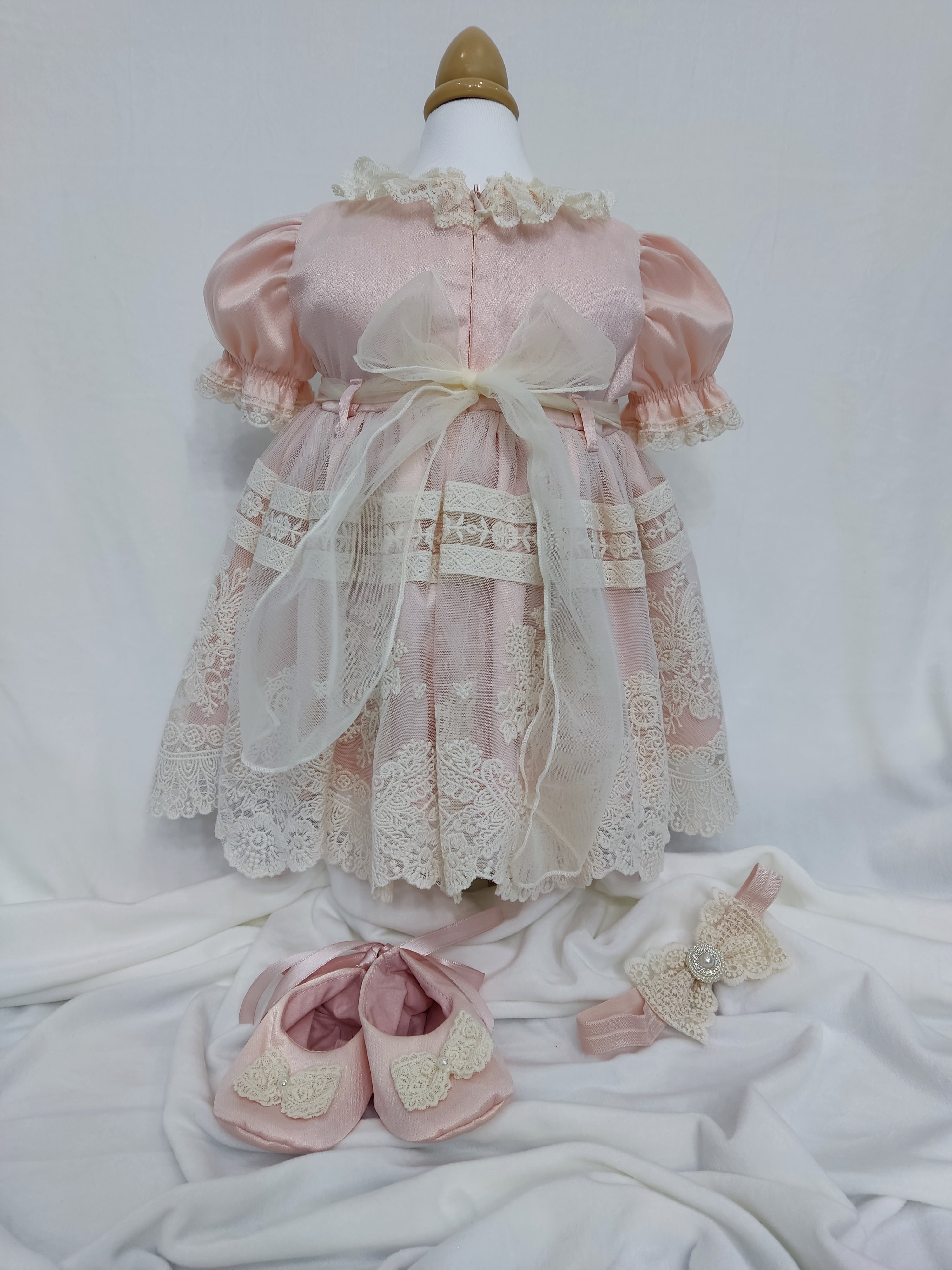 Rochita de botez Cony - roz