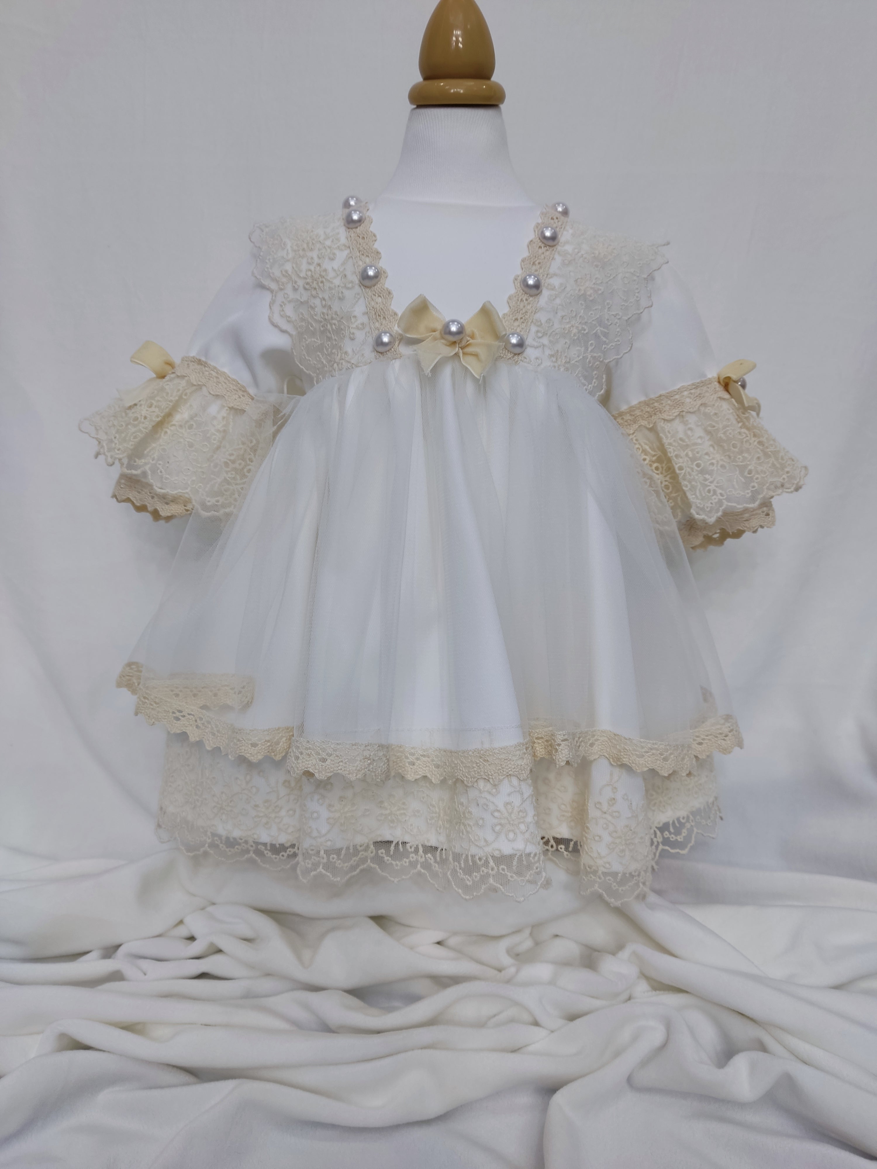 Rochita de botez Dylara ivoire