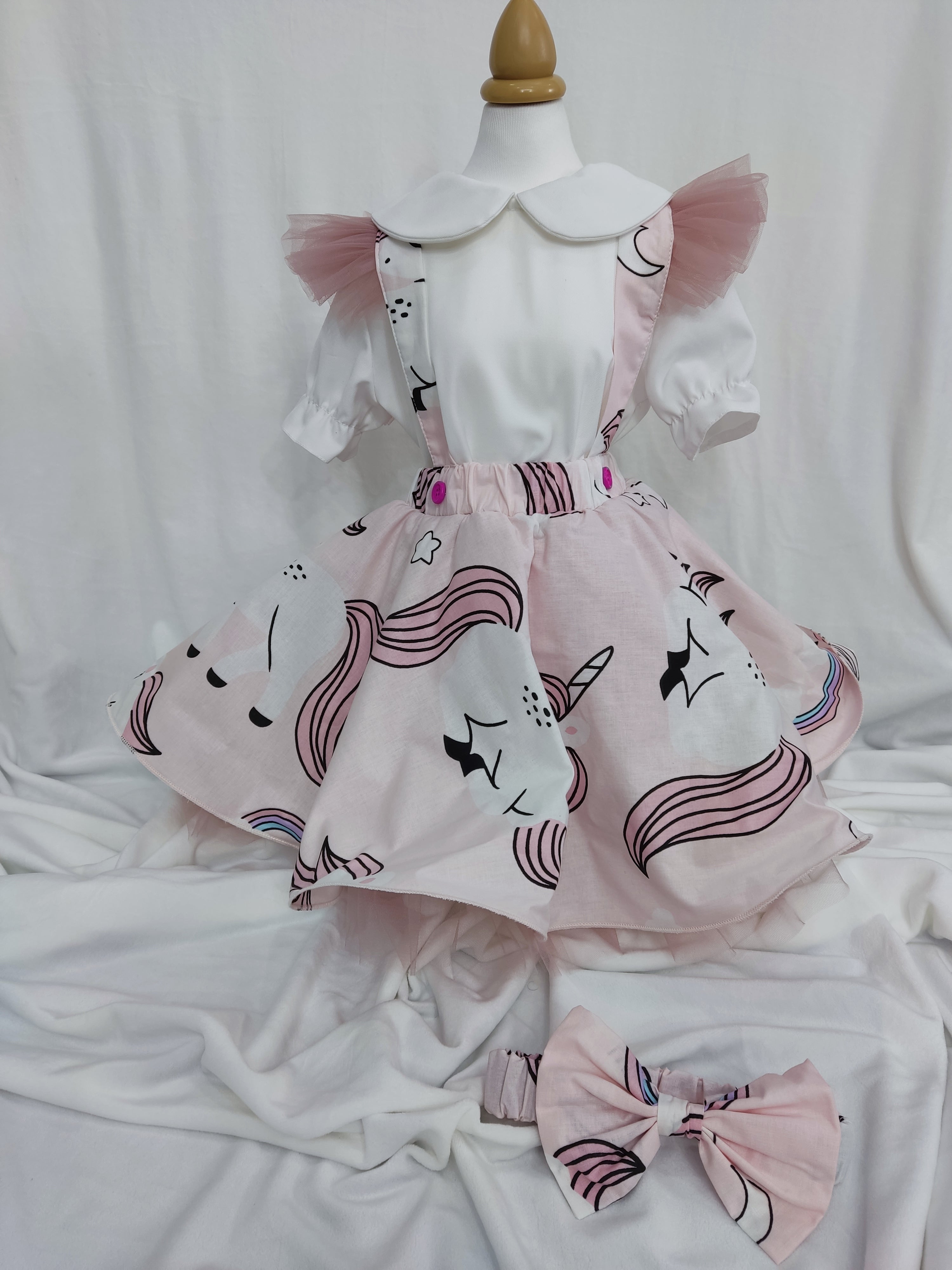 Set prima aniversare - unicorn roz