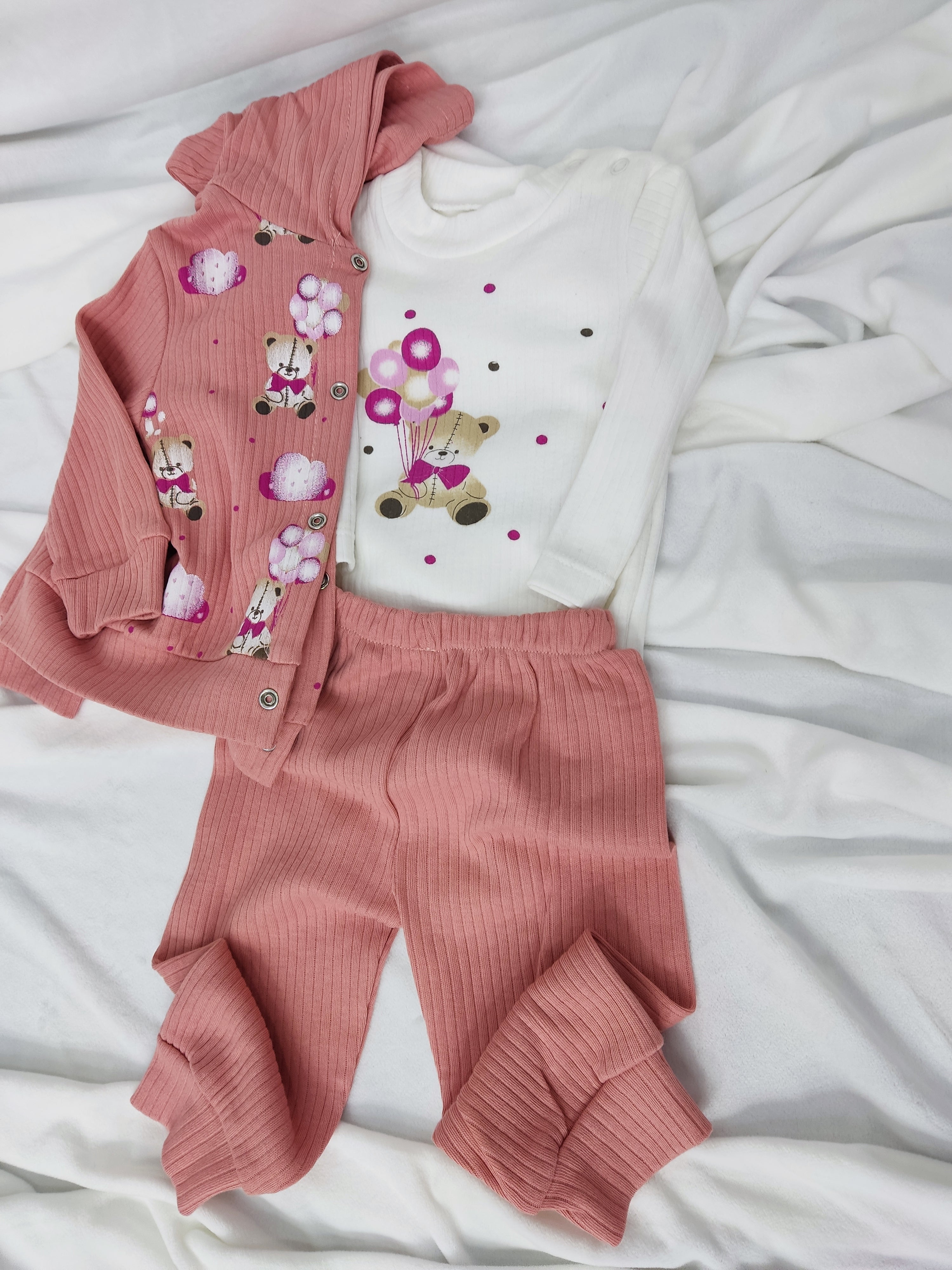 Compleu fetita - ursulet cu baloane