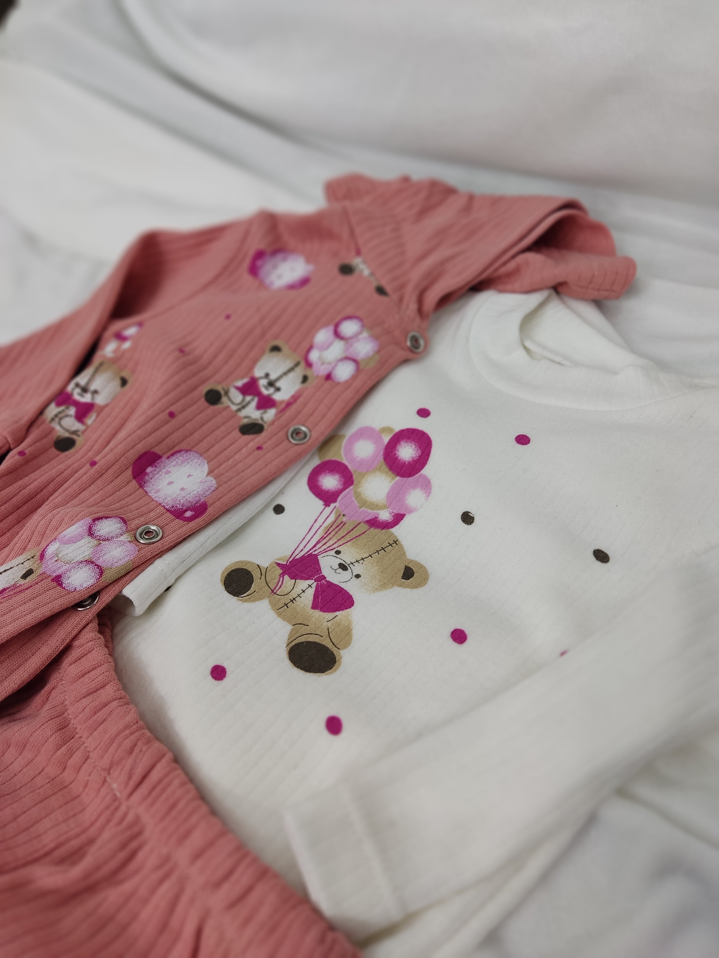 Compleu fetita - ursulet cu baloane