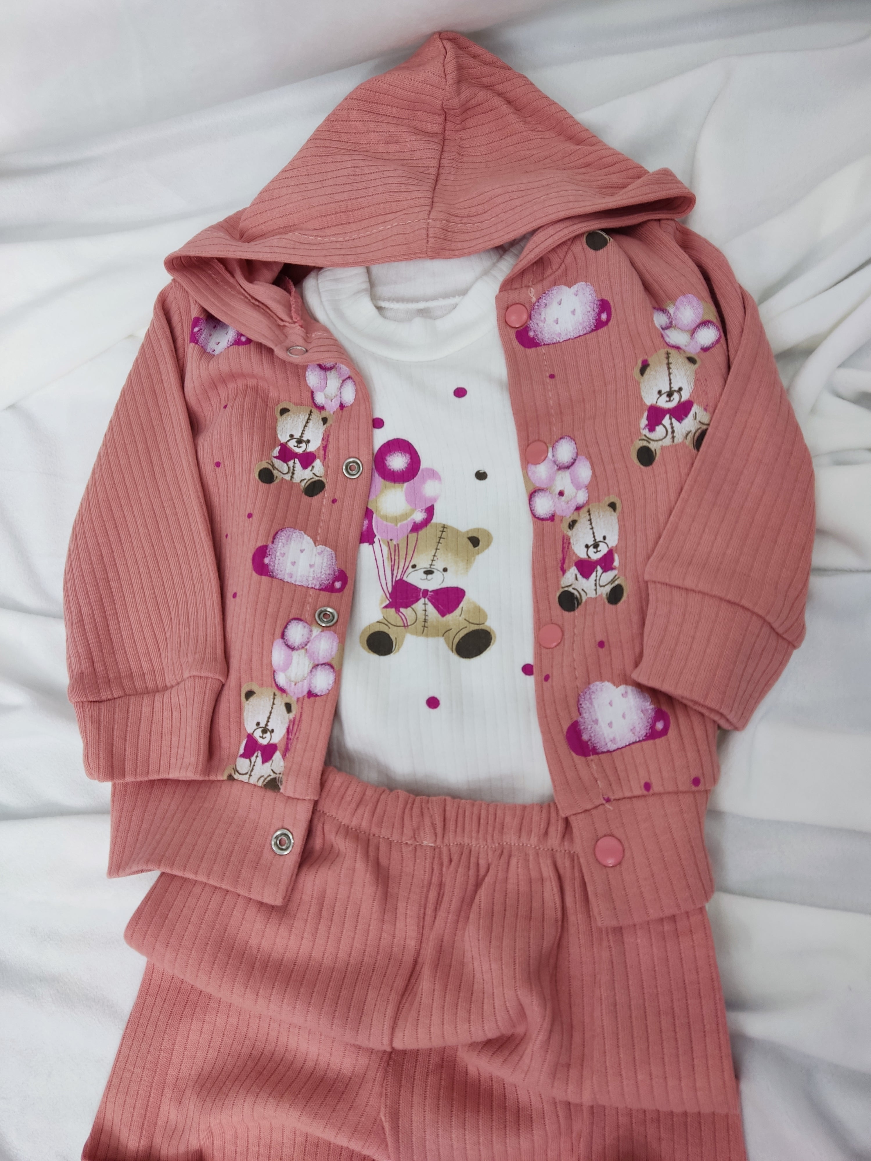 Compleu fetita - ursulet cu baloane