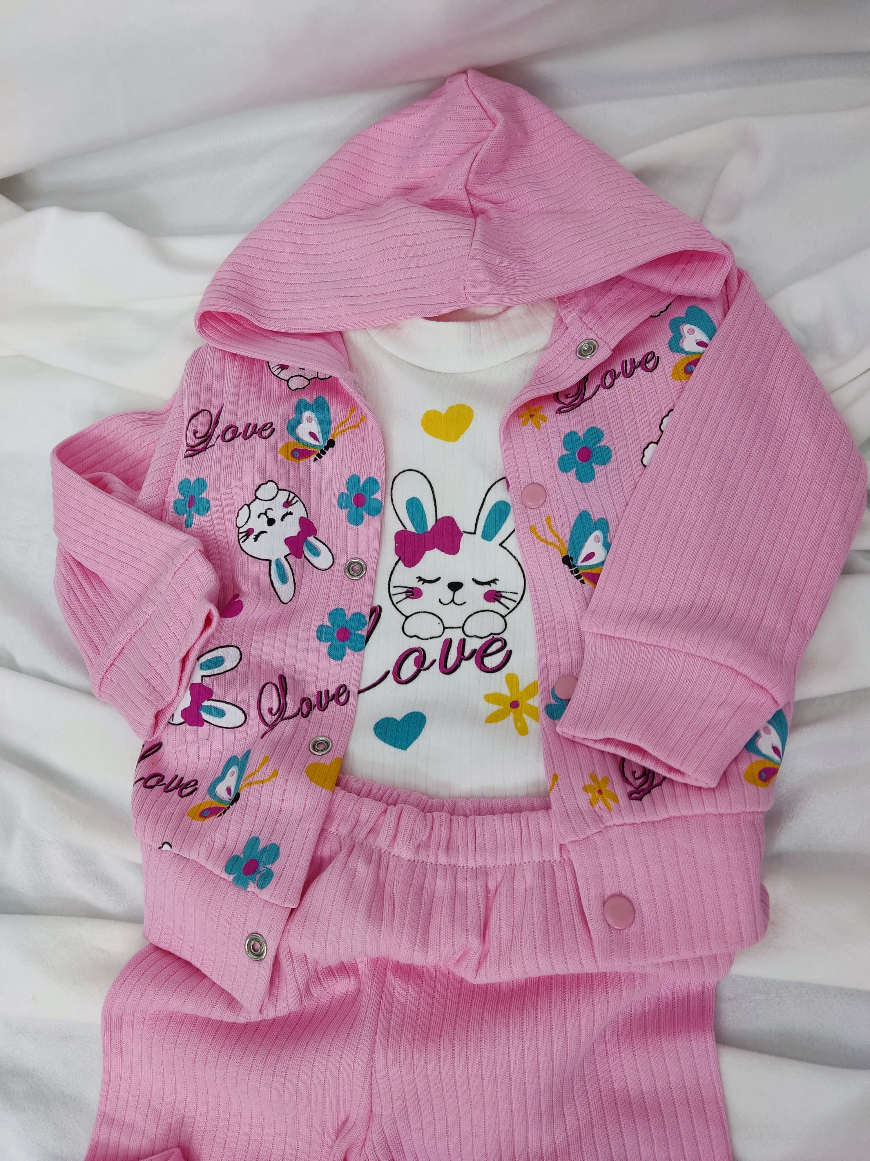 Compleu fetita - iepurasul colorat