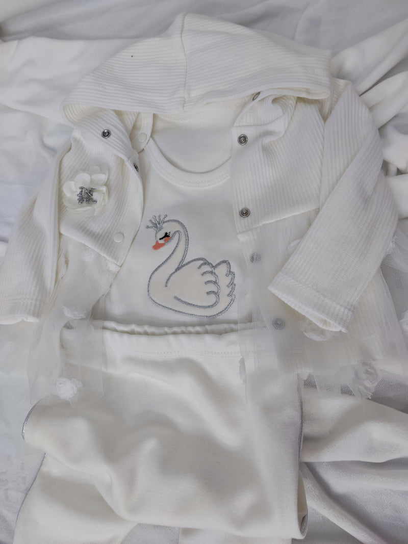 Compleu alb fetita - lebada