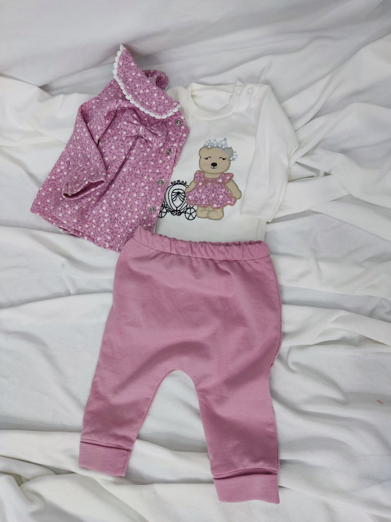 Compleu fetita - ursulet printesa