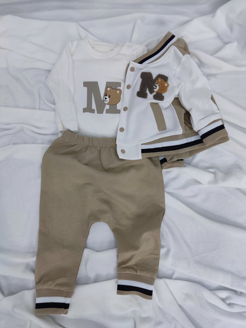 Compleu baiat M-urs bej