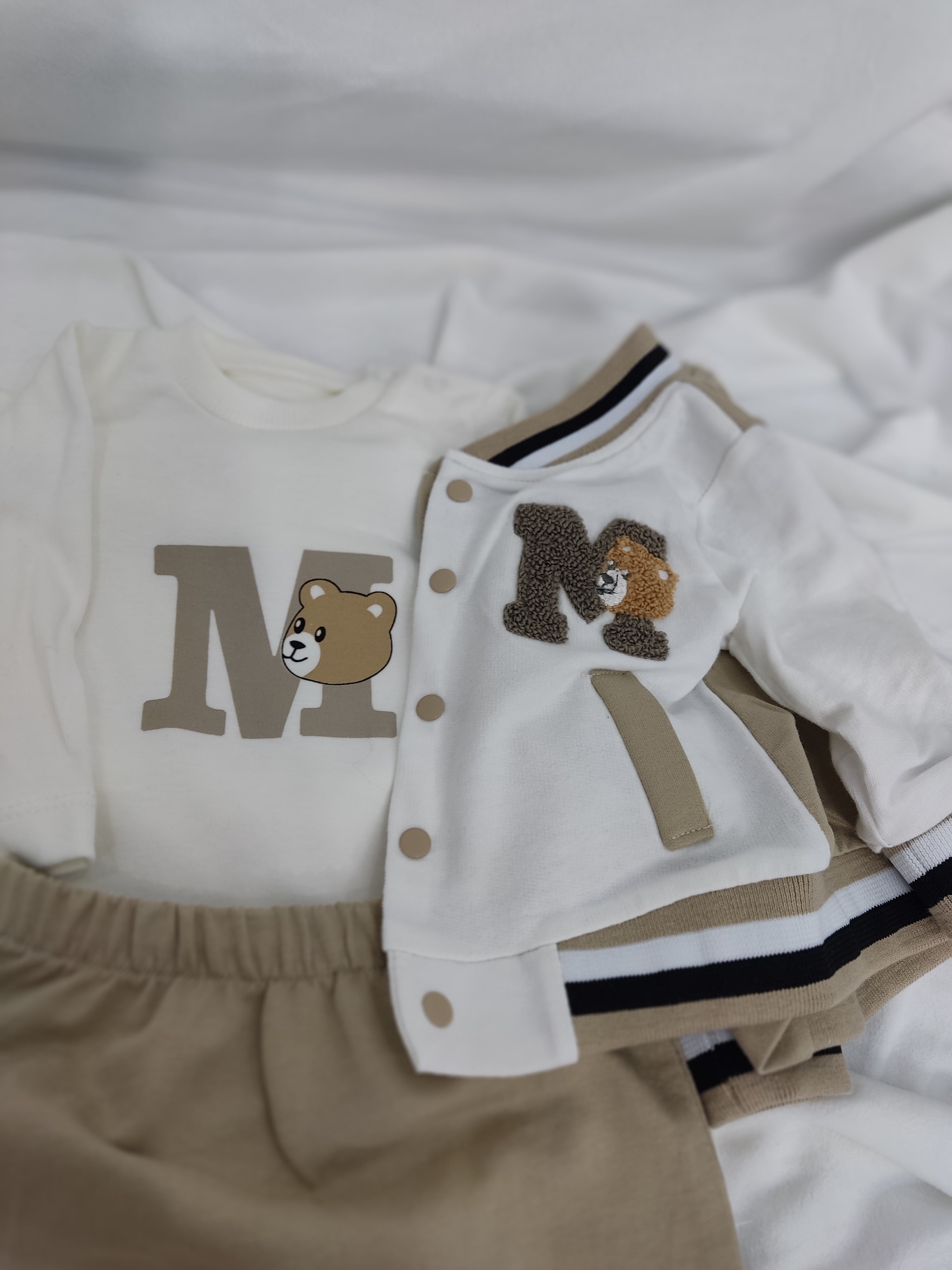 Compleu baiat M-urs bej