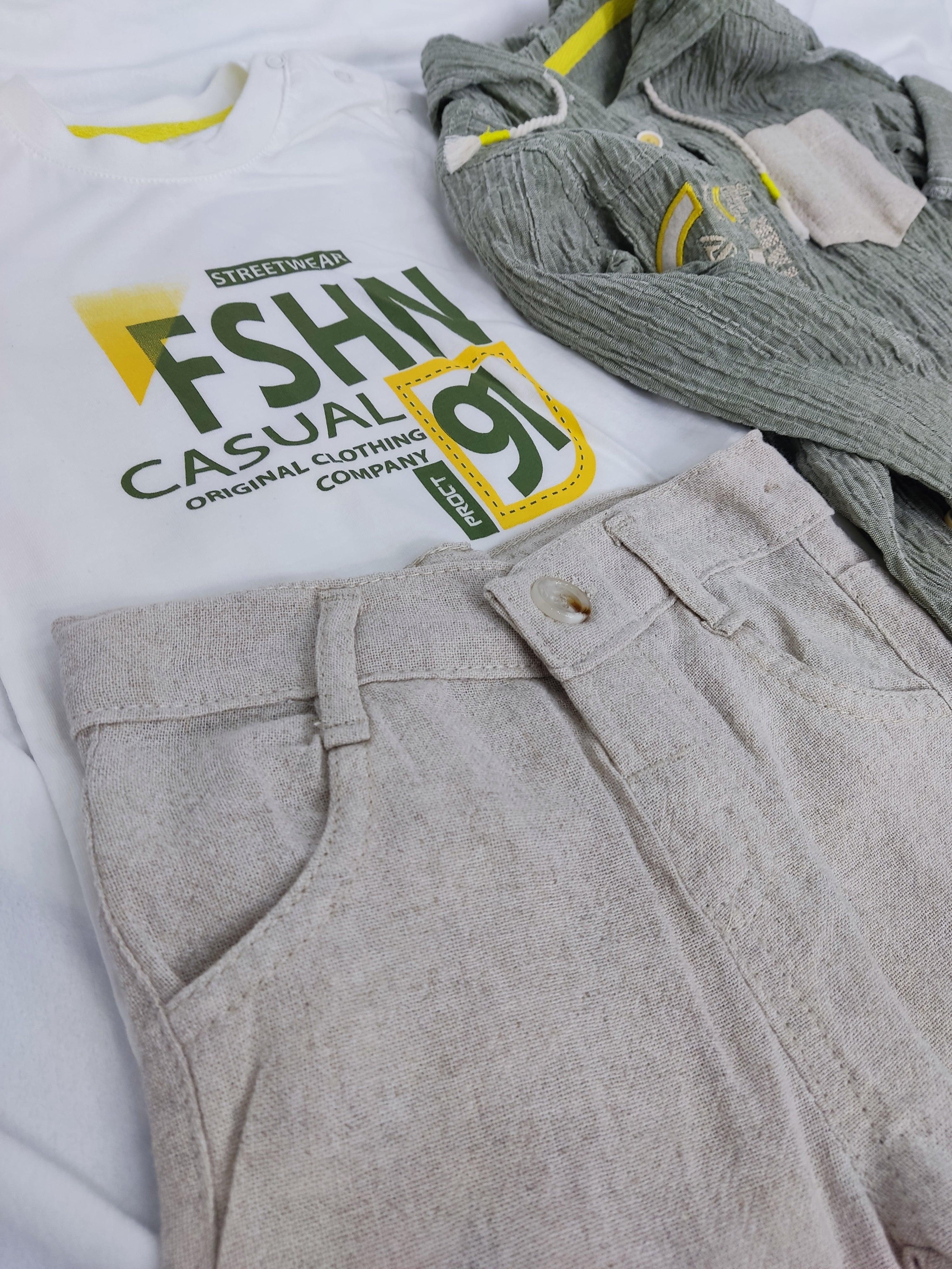 Compleu baiat Tony - verde