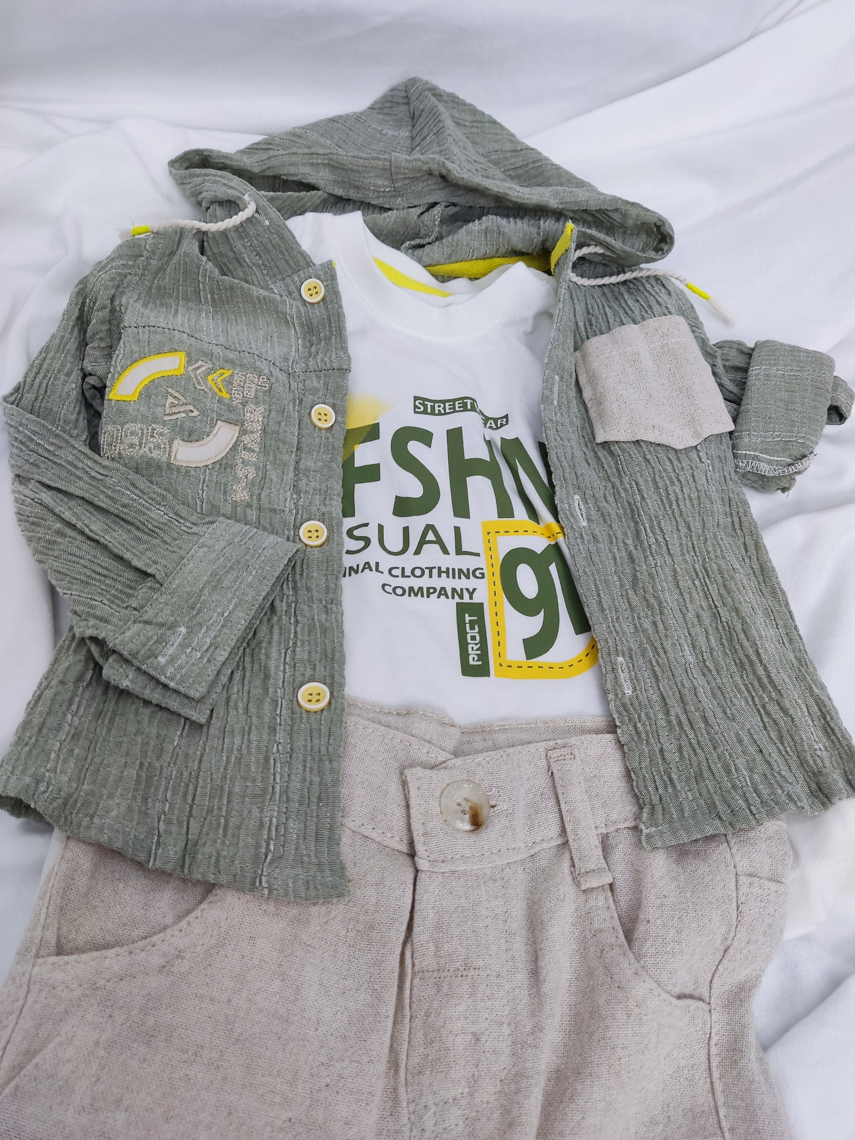 Compleu baiat Tony - verde