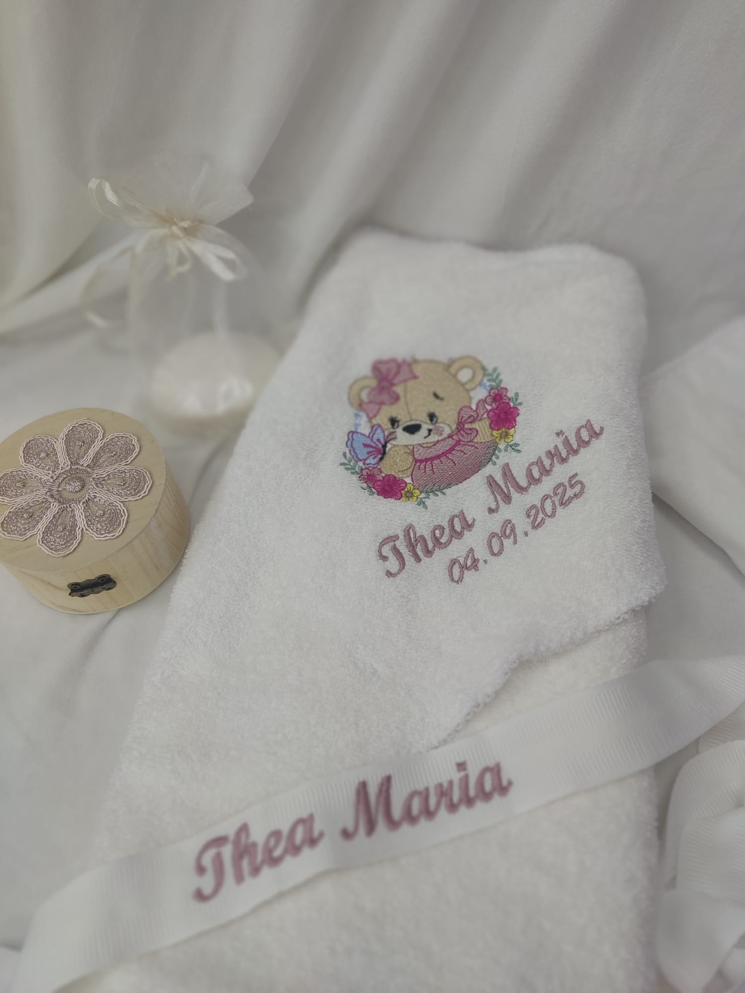 Trusou botez de baza personalizat - 7 piese 