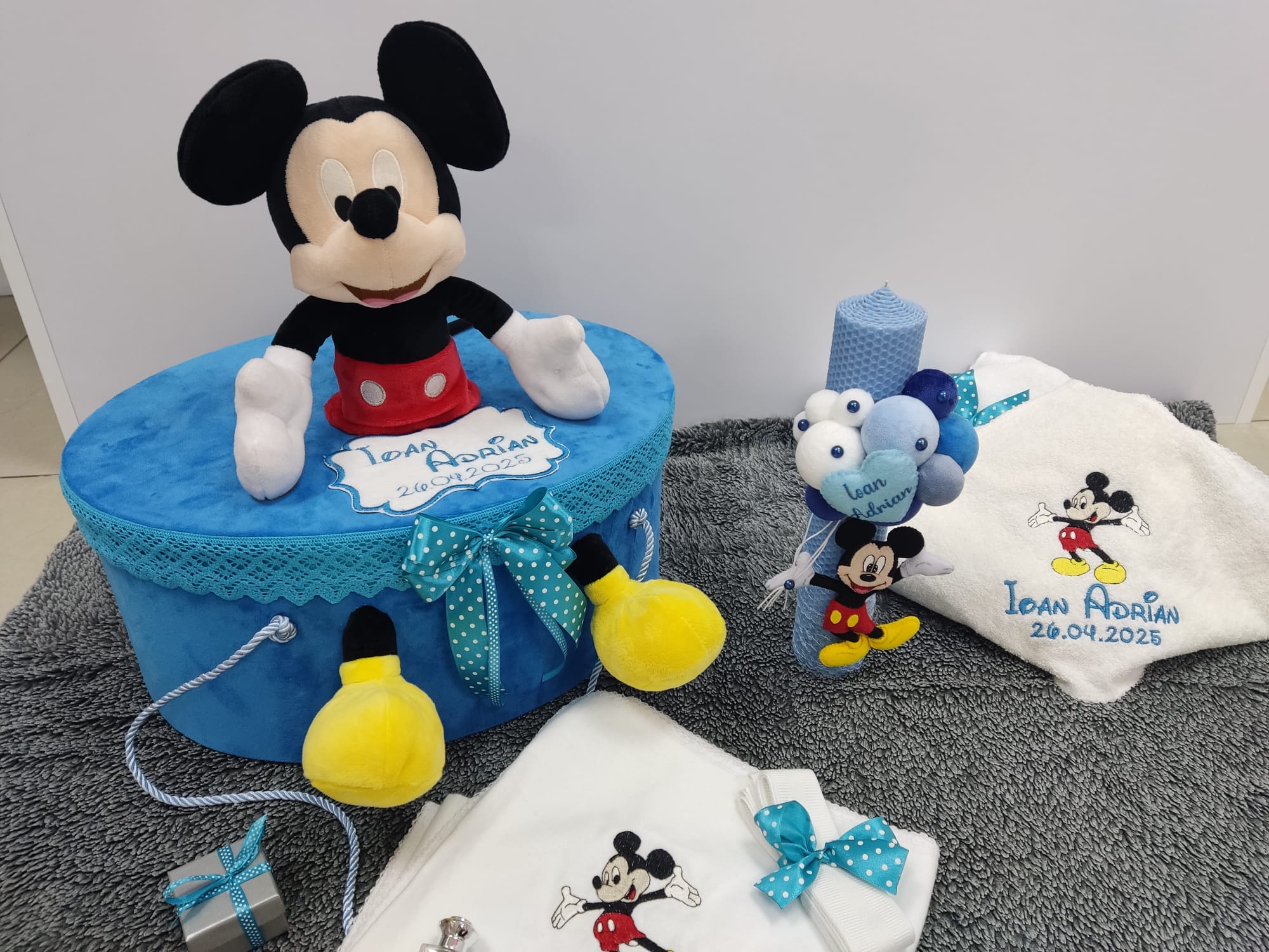 Trusou botez baiat - tematica Mickey Mouse 3D