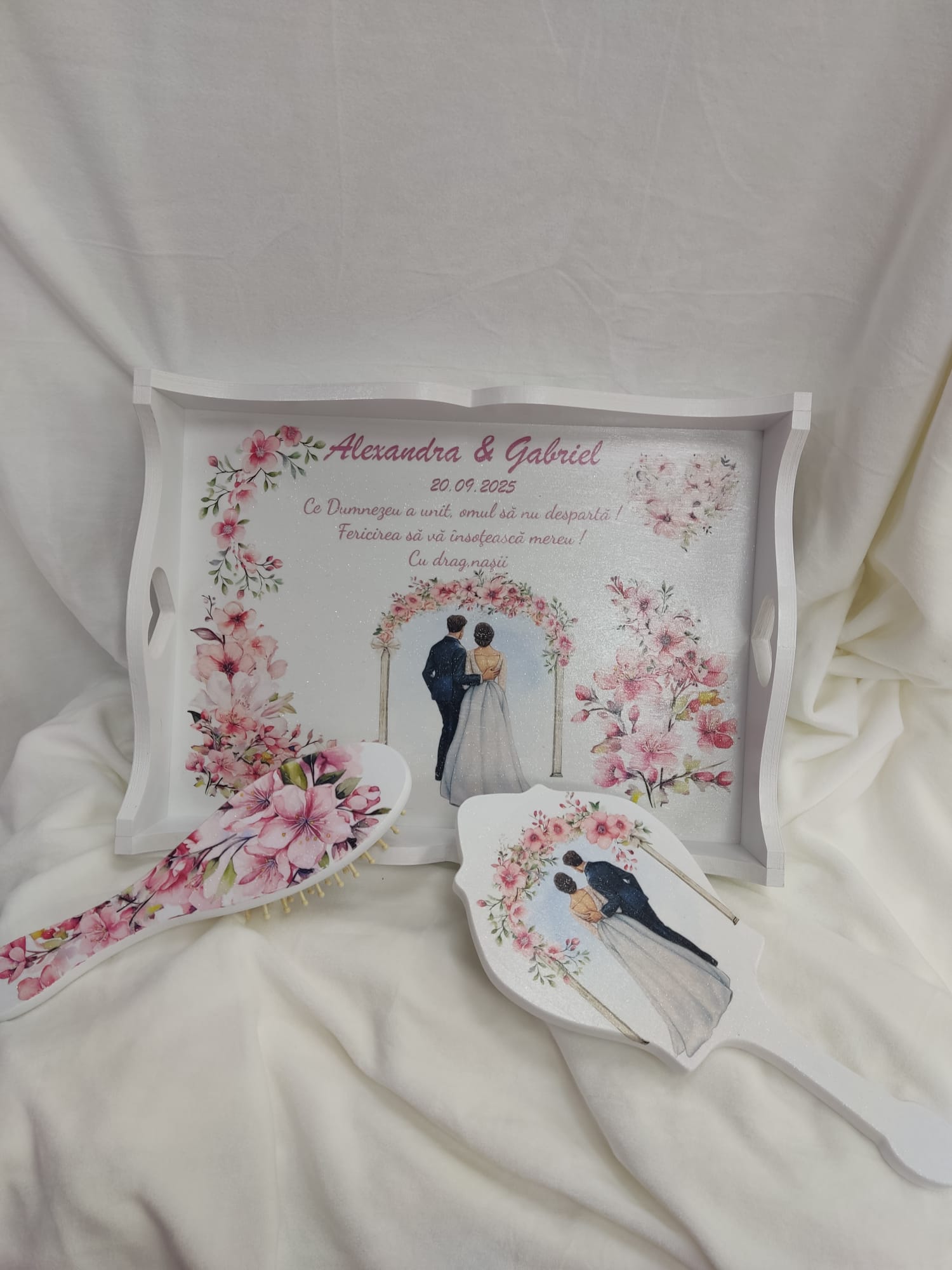 Set personalizat gatit - mireasa