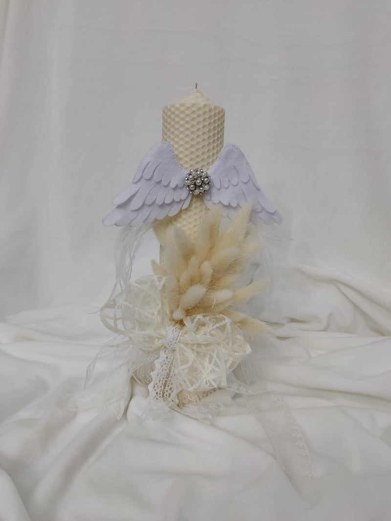 Lumânare botez Angel