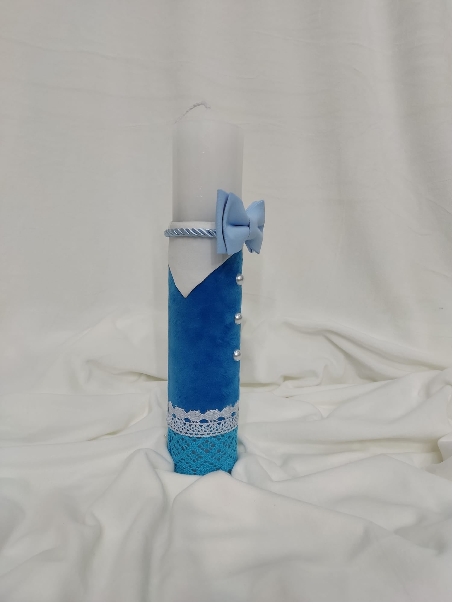 Lumânare botez baiat Romeo