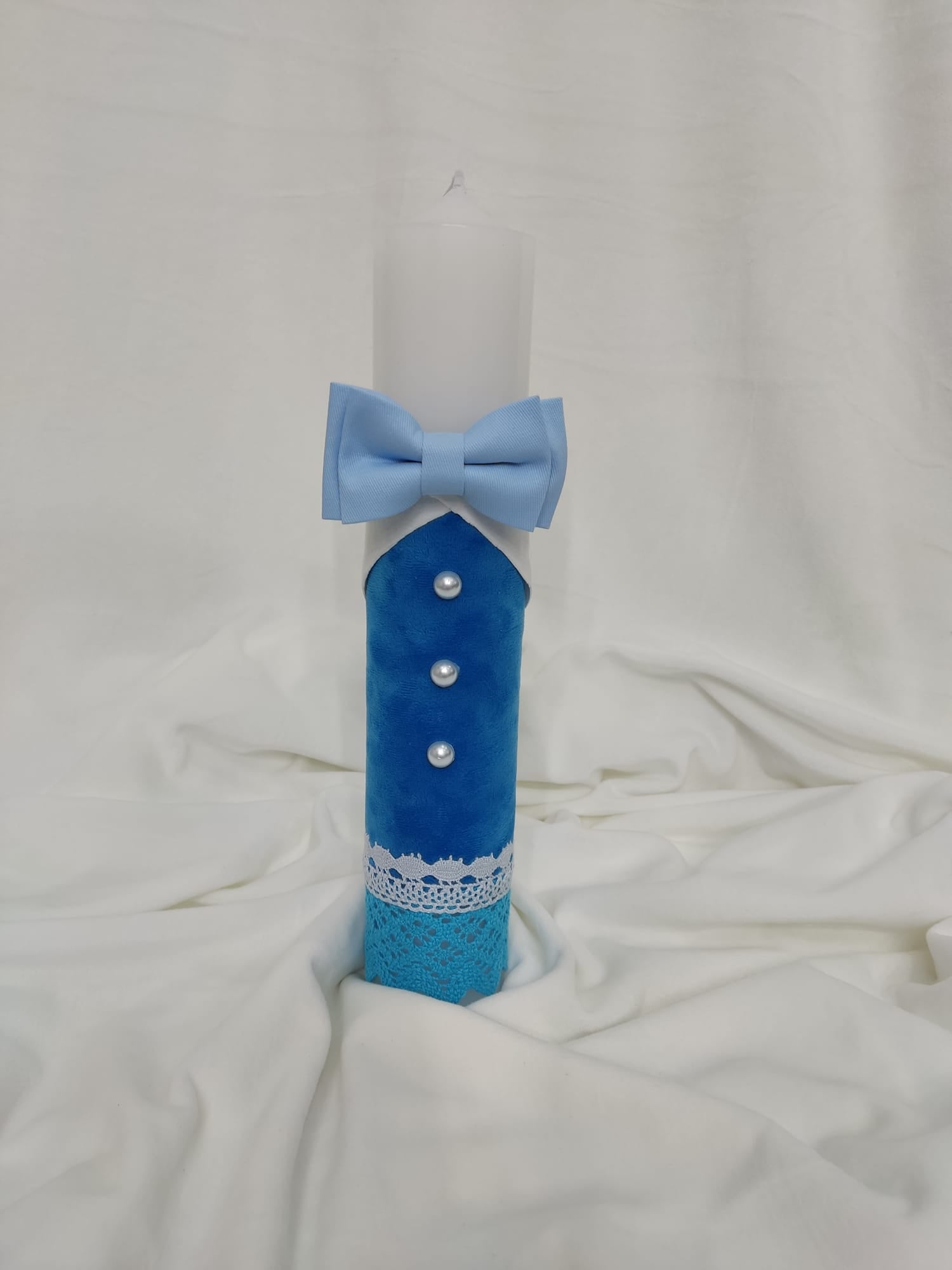 Lumânare botez baiat Romeo