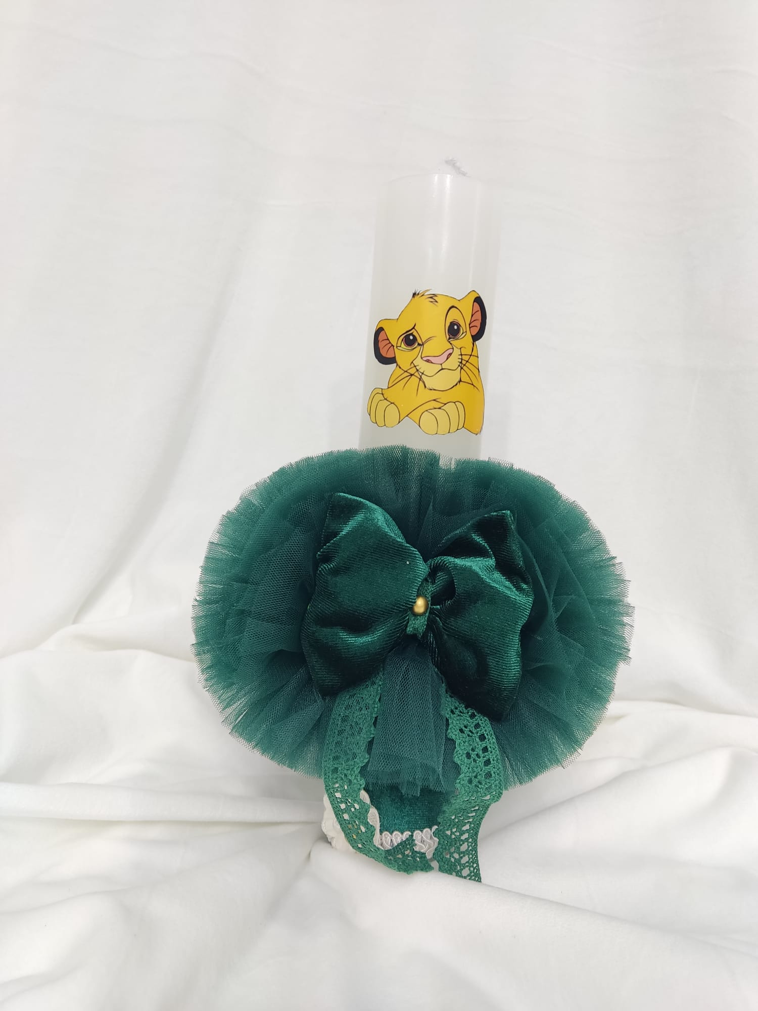 Lumânare botez Simba