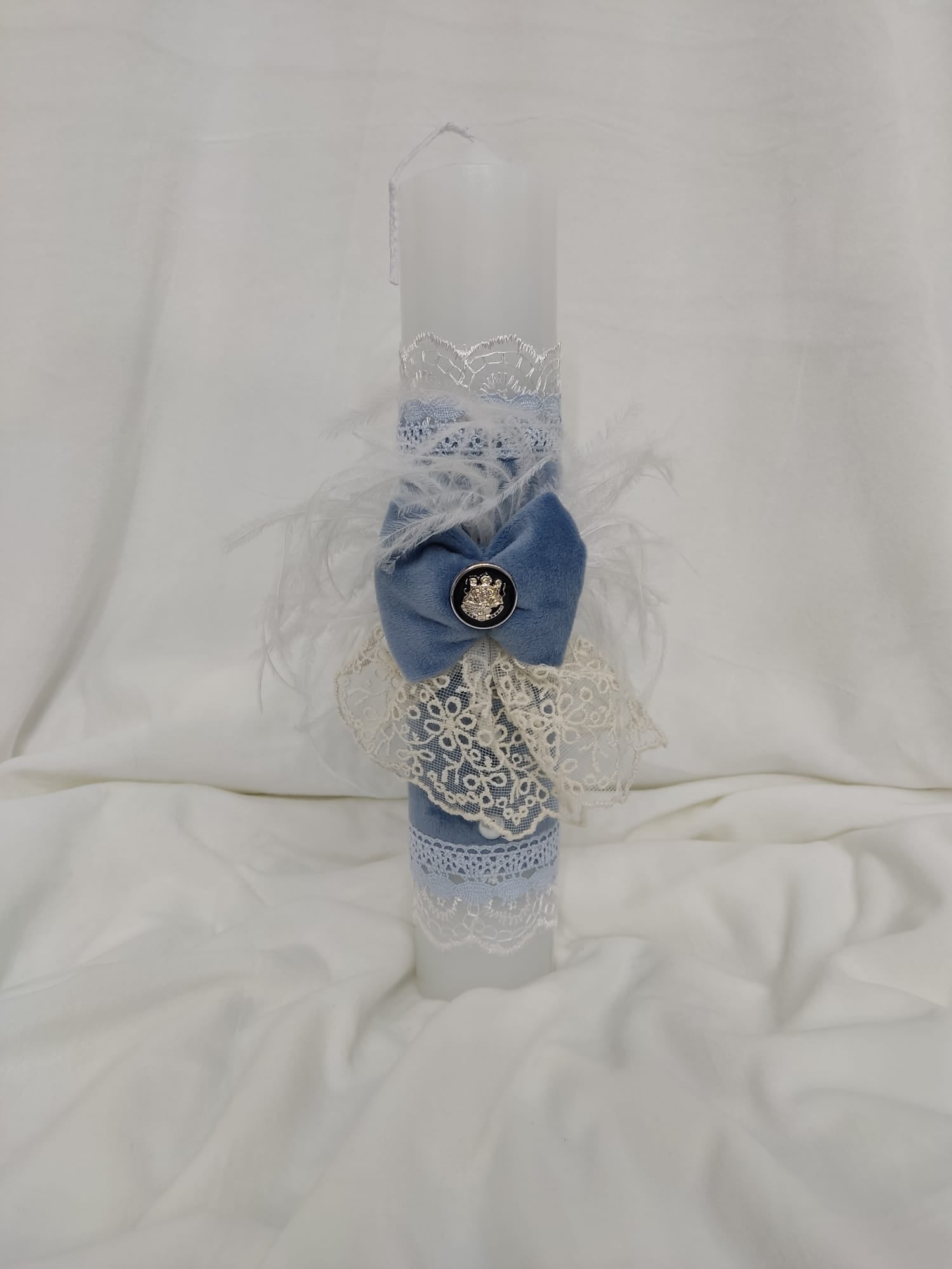 Lumânare botez baiat Royal