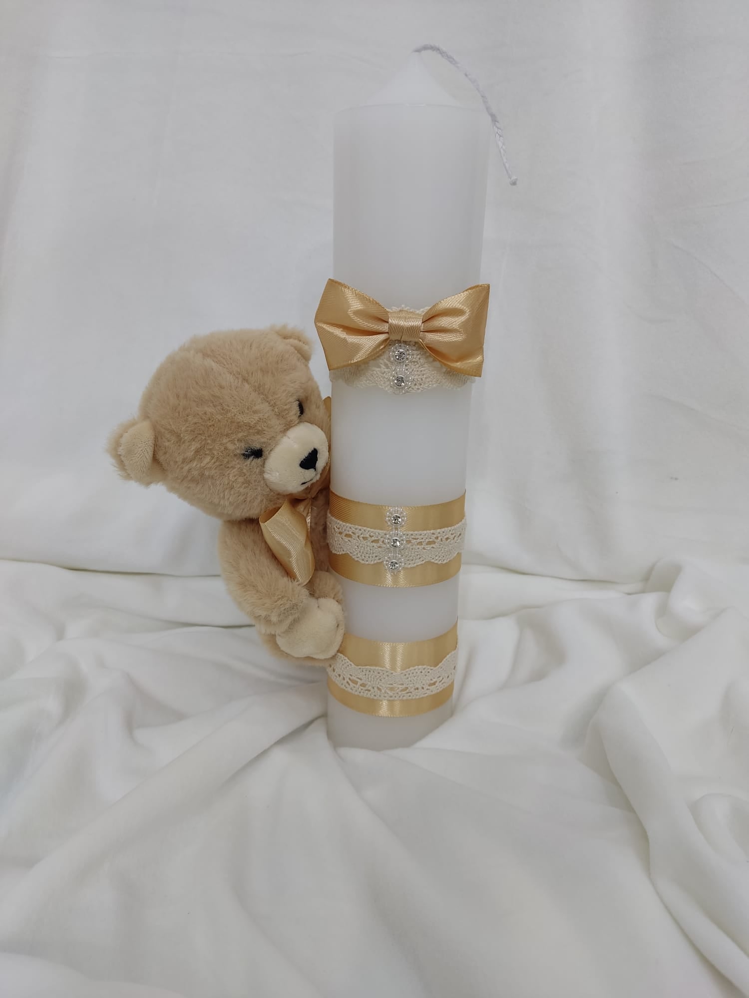 Lumânare botez baiat Teddy