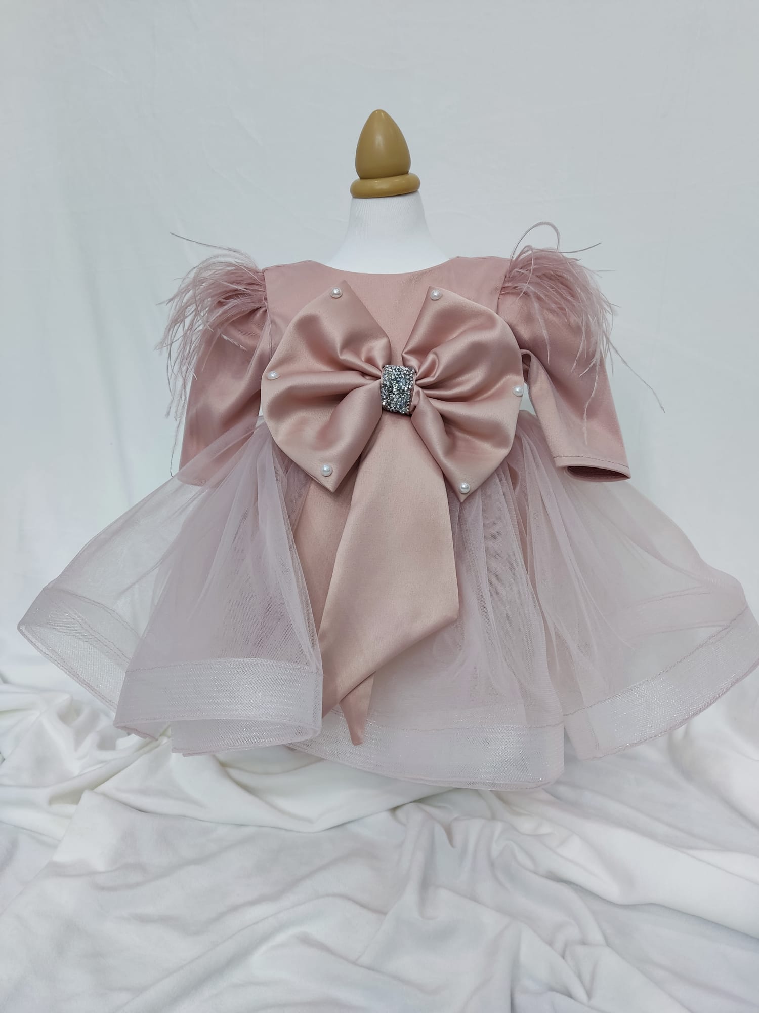 Rochiță de botez Magic Bow