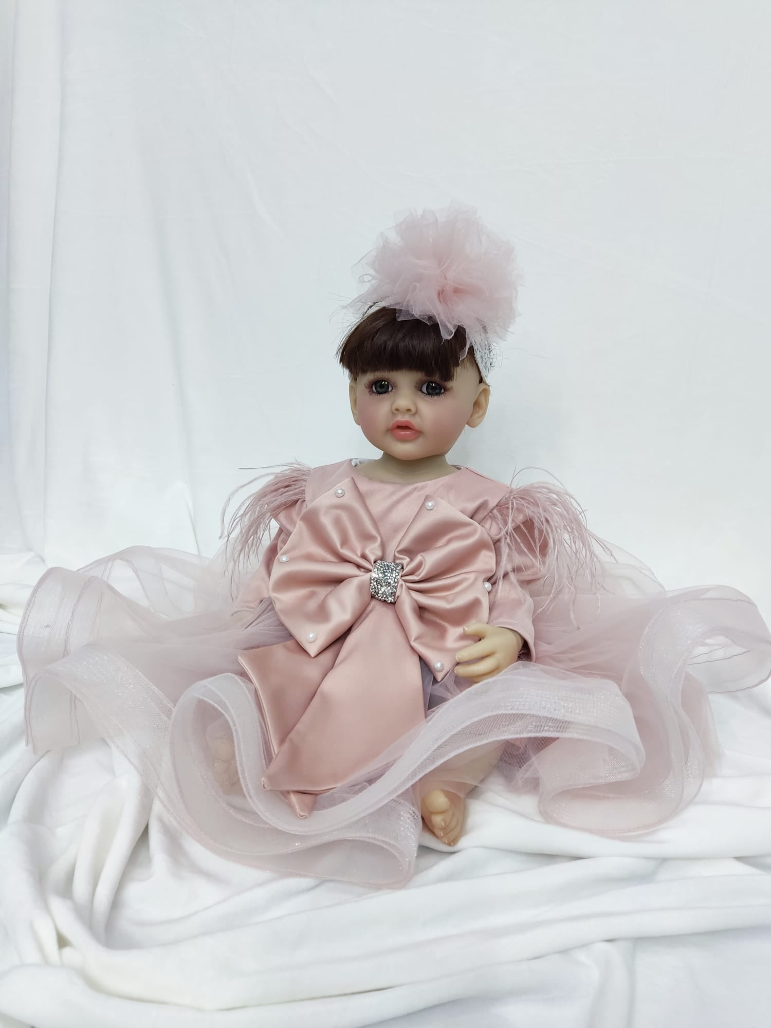 Rochiță de botez Magic Bow