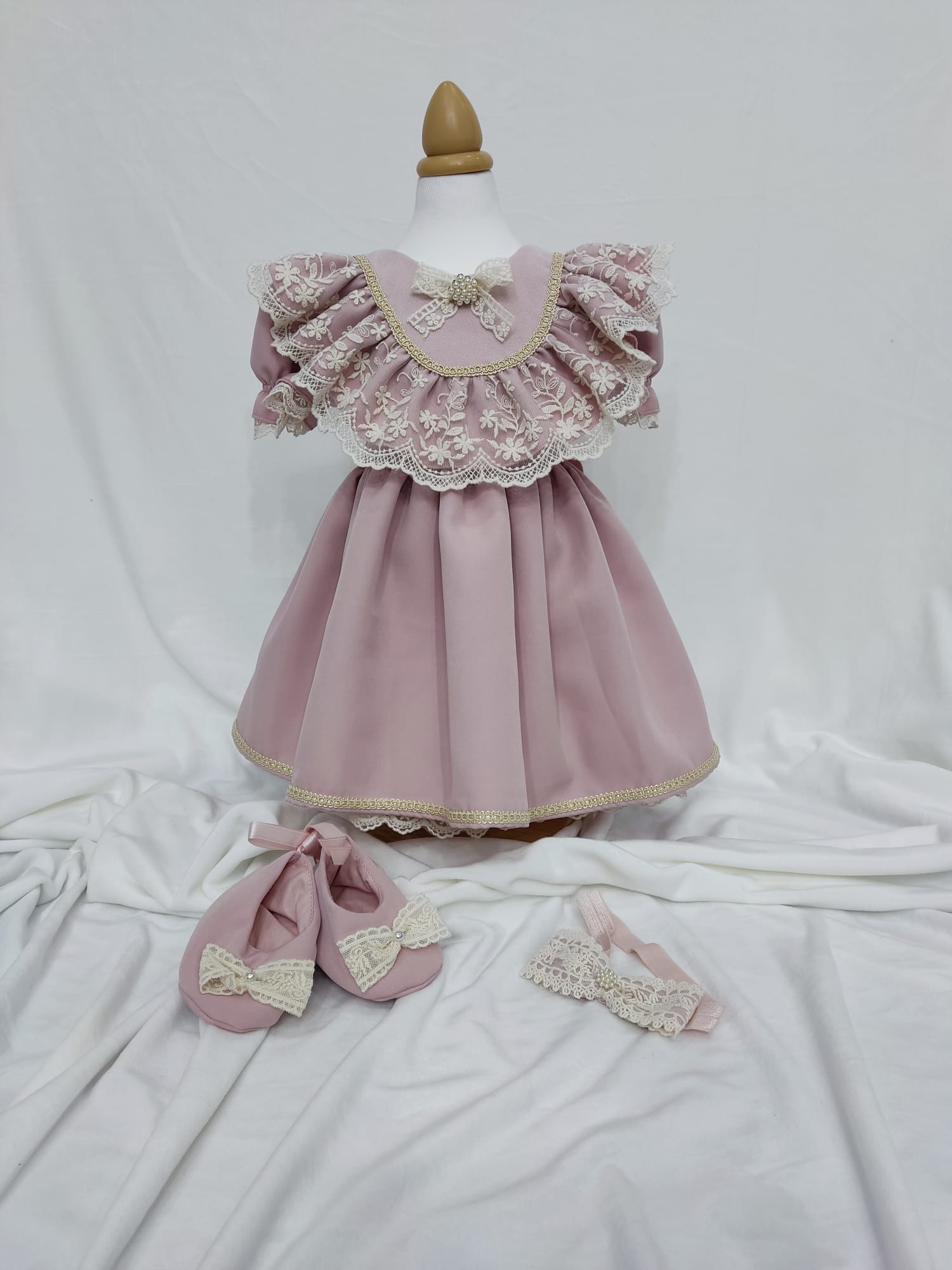 Rochiță de botez Elizabeth