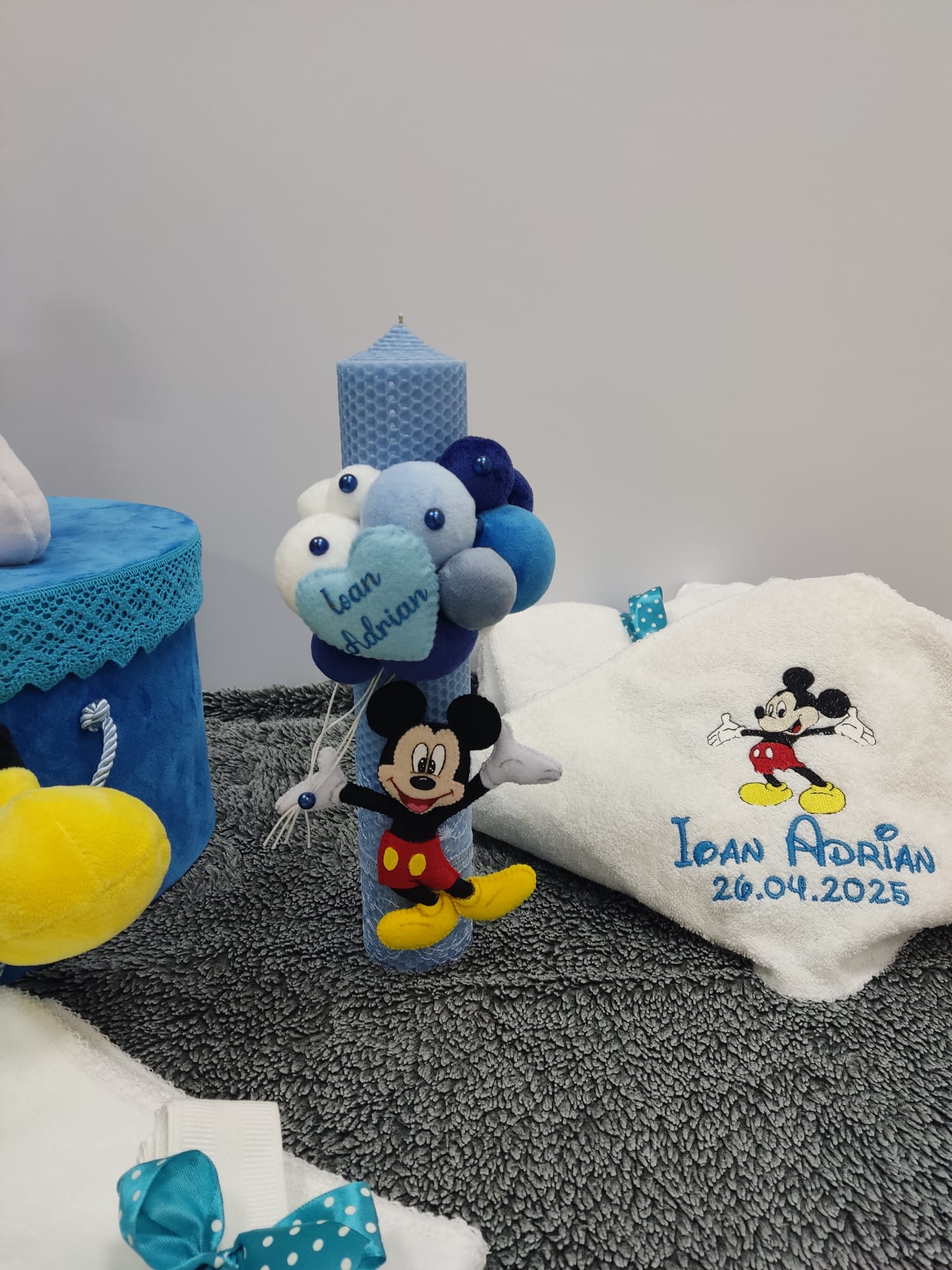 Trusou botez baiat - tematica Mickey Mouse 3D