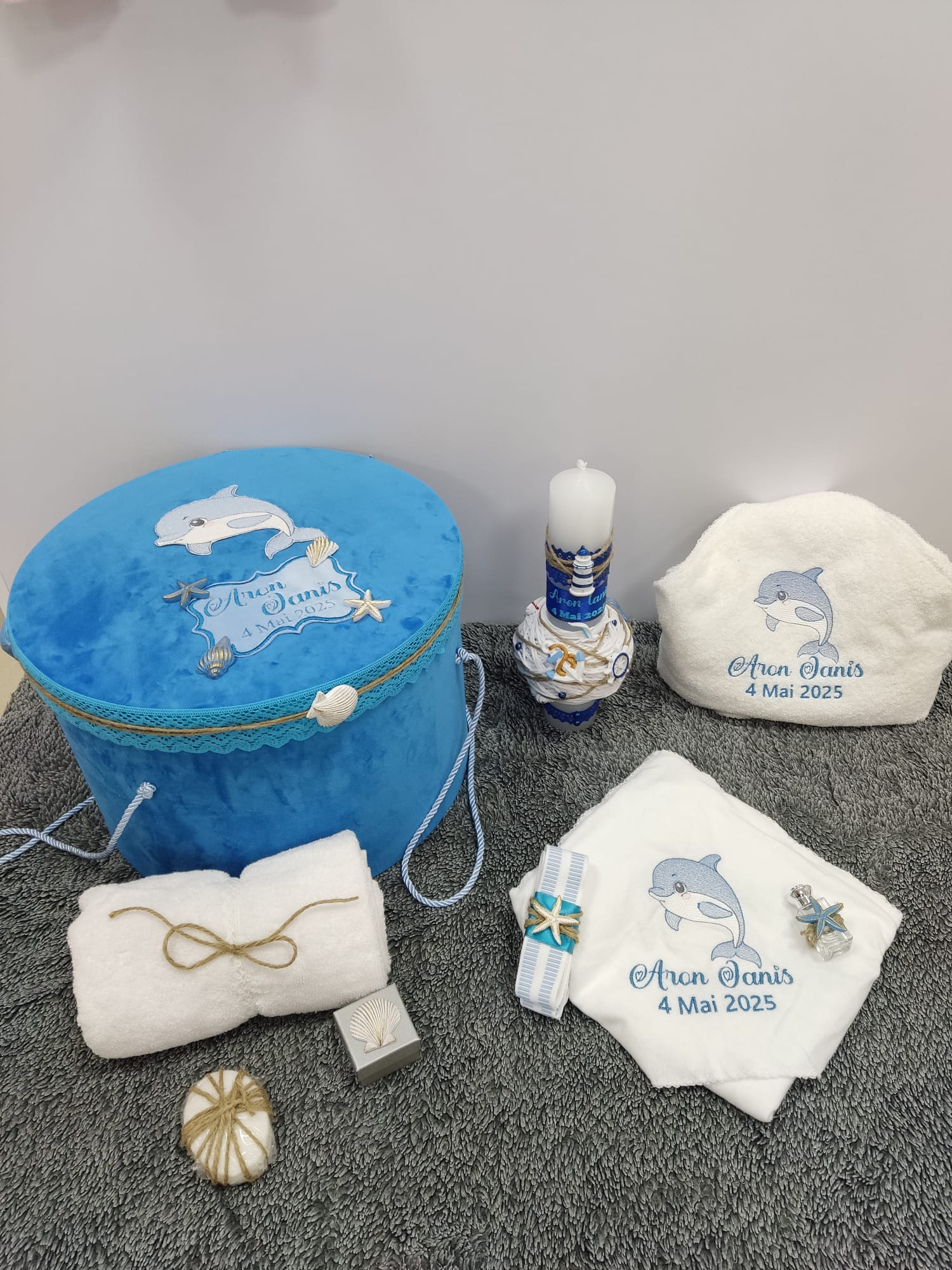 Trusou botez - tematica marina