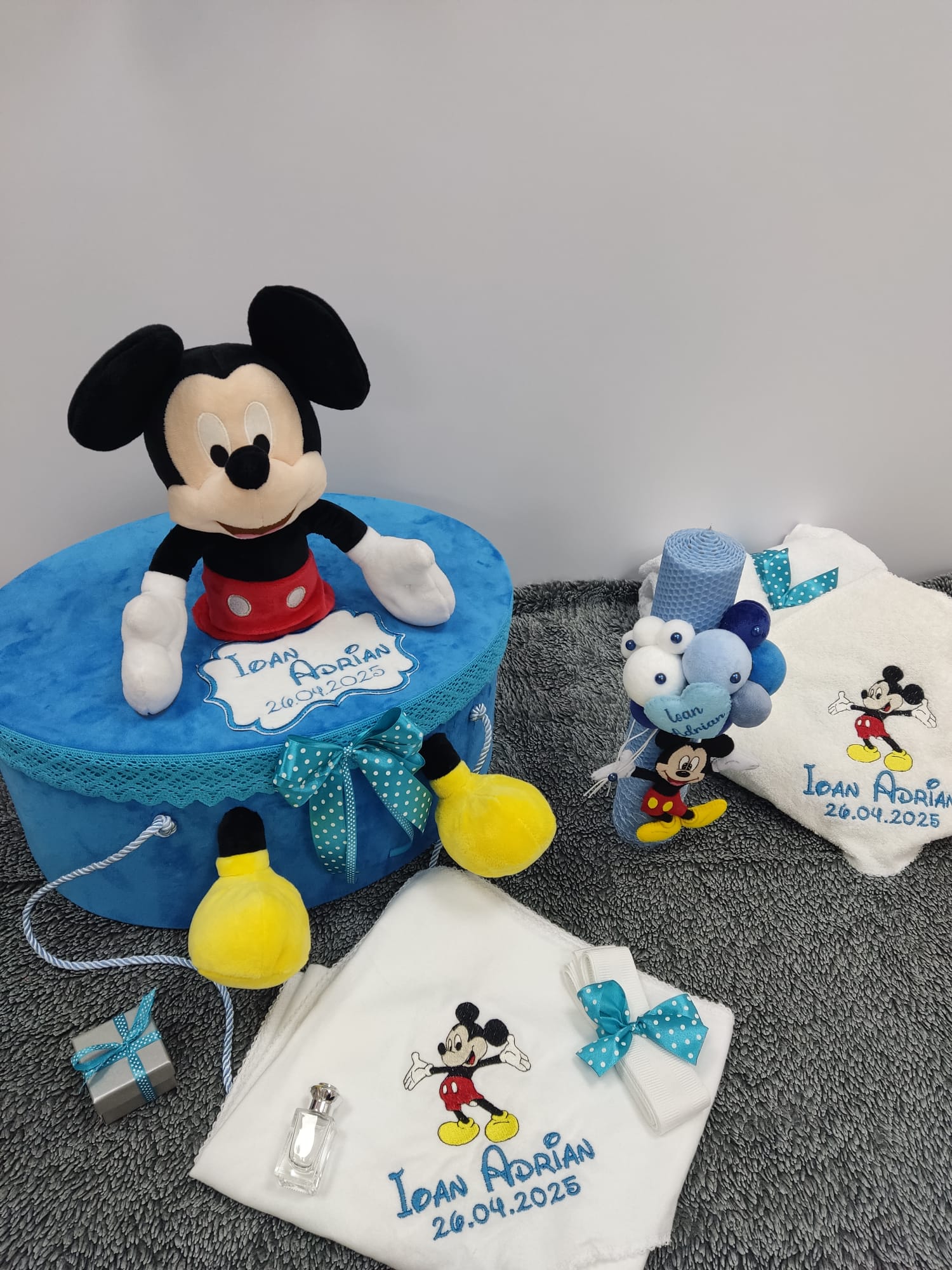 Trusou botez baiat - tematica Mickey Mouse 3D