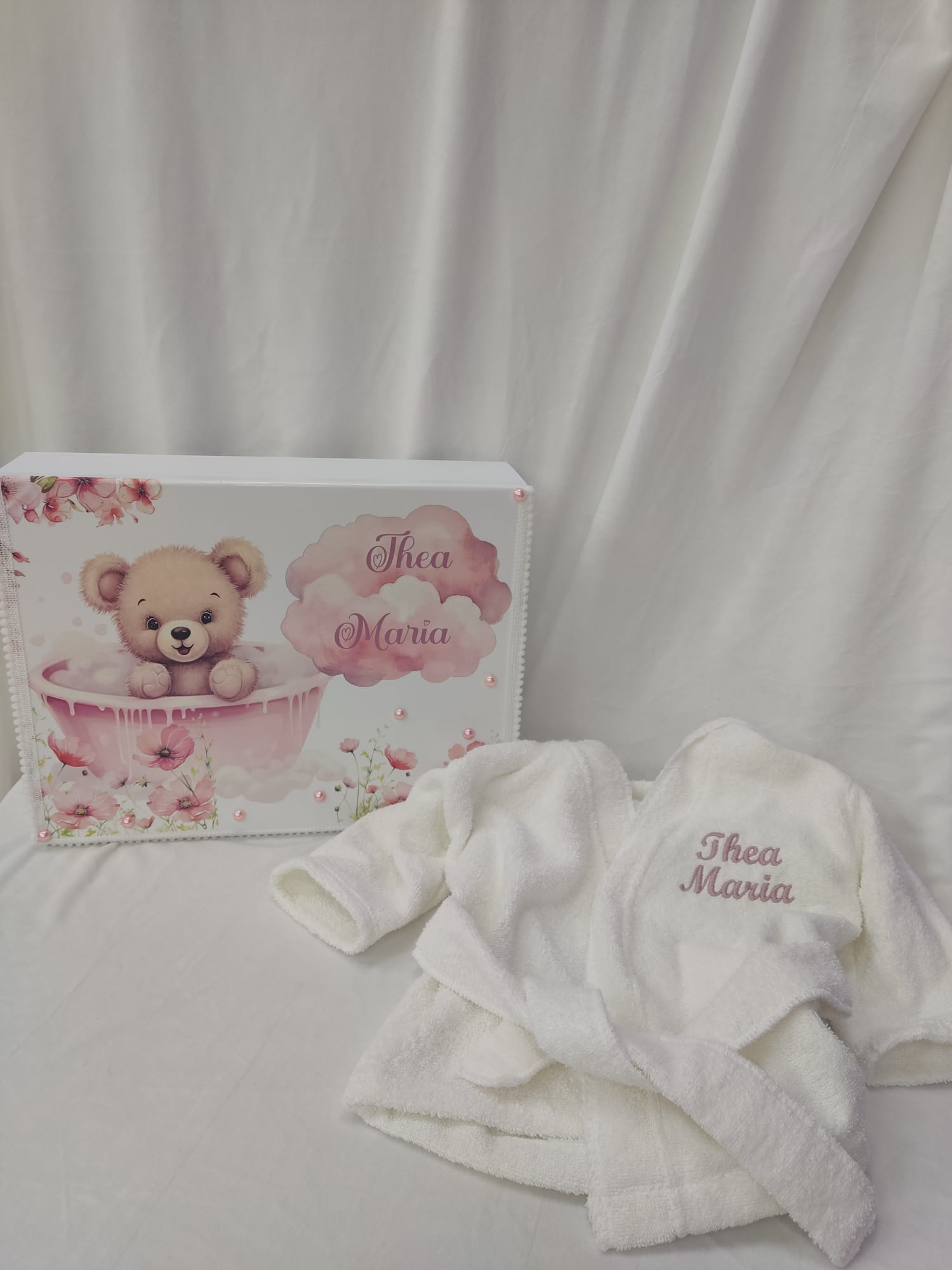 Set personalizat fetita - prima baita cu nasii