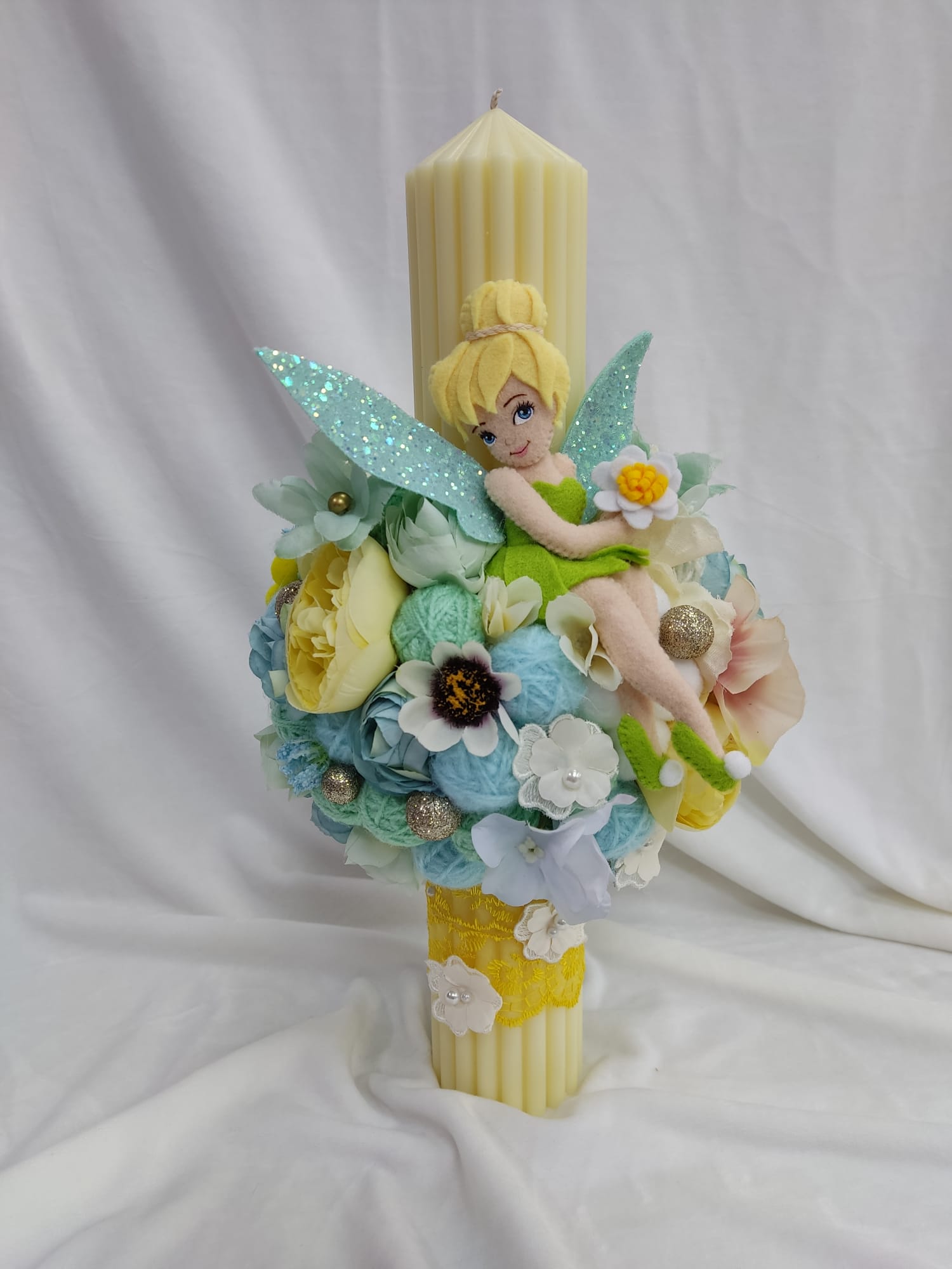 Lumanare personalizata fetita - tematica zane