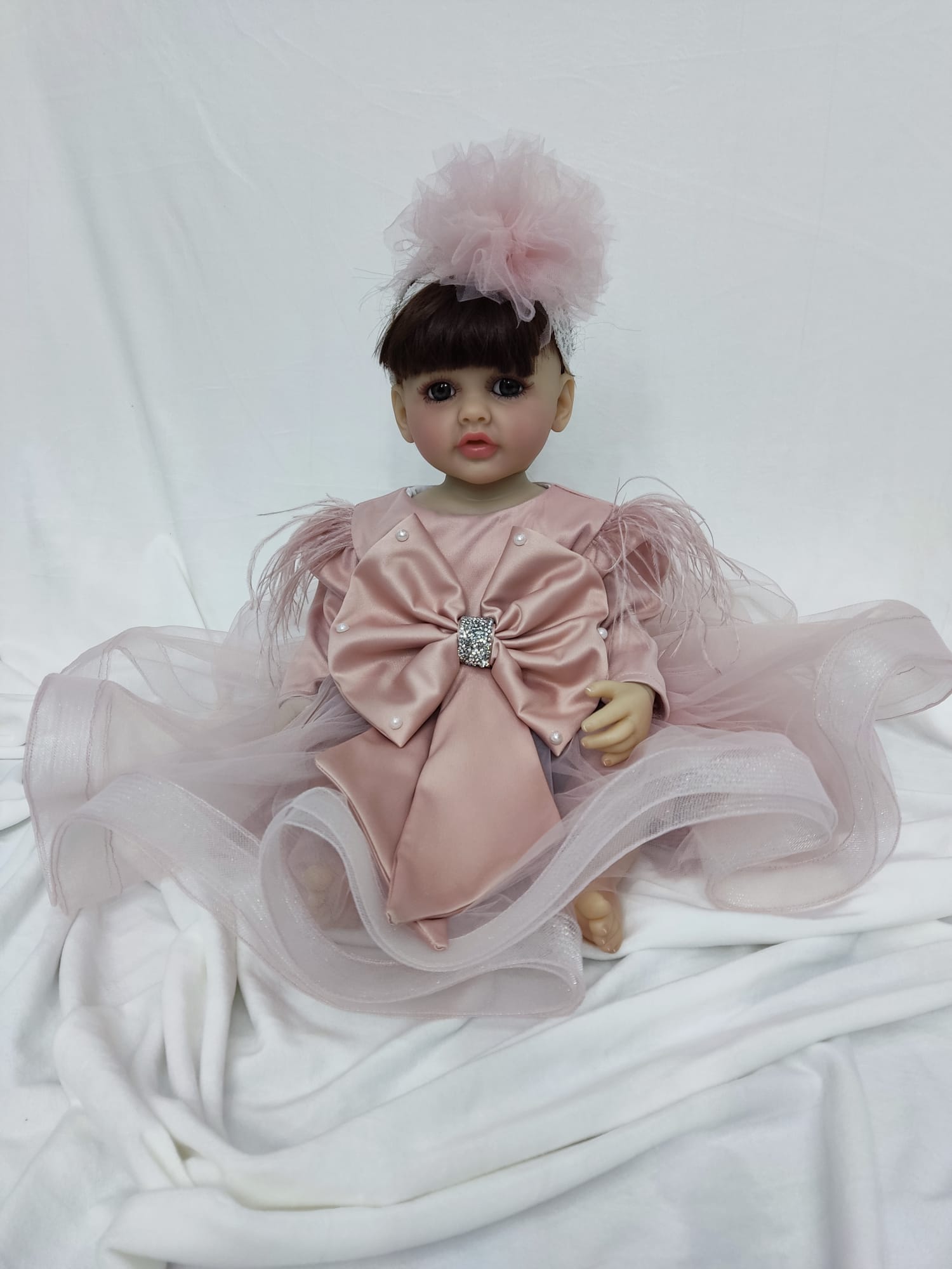 Rochiță de botez Magic Bow