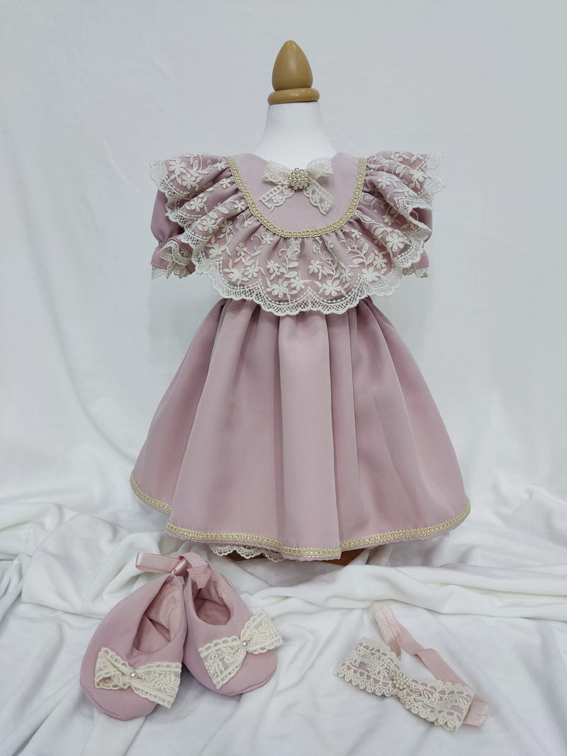 Rochiță de botez Elizabeth