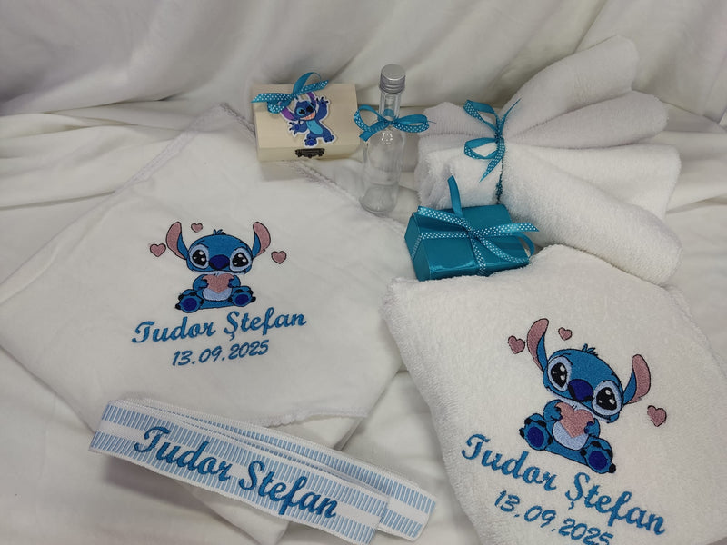 Trusou de baza personalizat - 7 piese Stitch